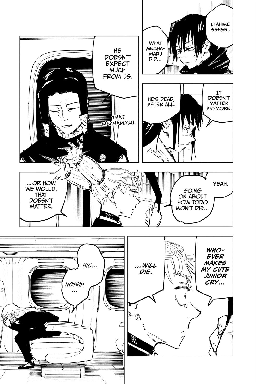 Read Jujutsu Kaisen ENGLISH Manga Online