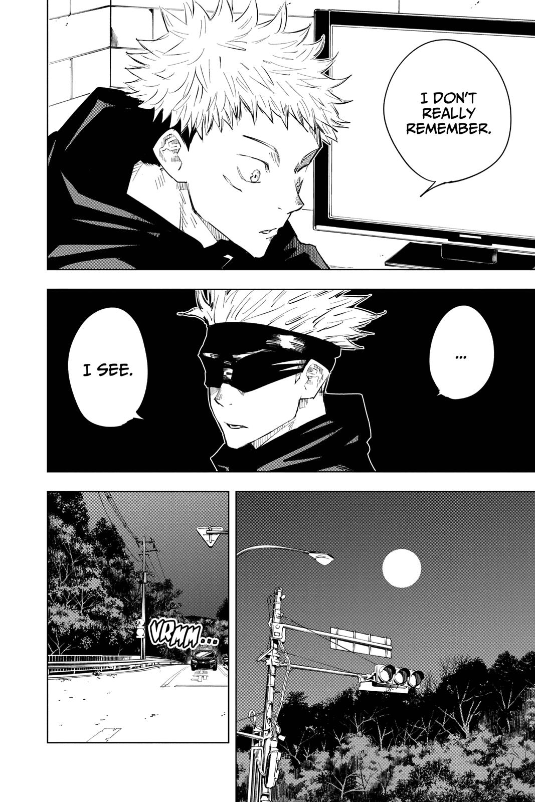 Read Jujutsu Kaisen ENGLISH Manga Online