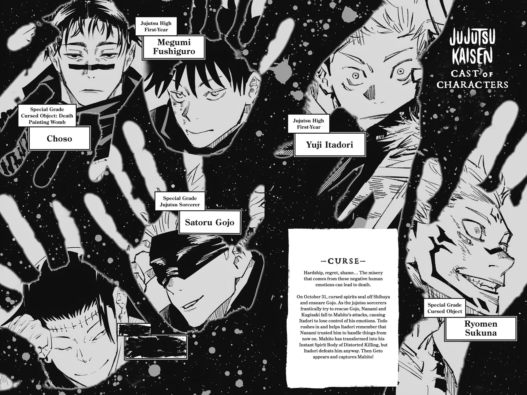 Read Jujutsu Kaisen ENGLISH Manga Online