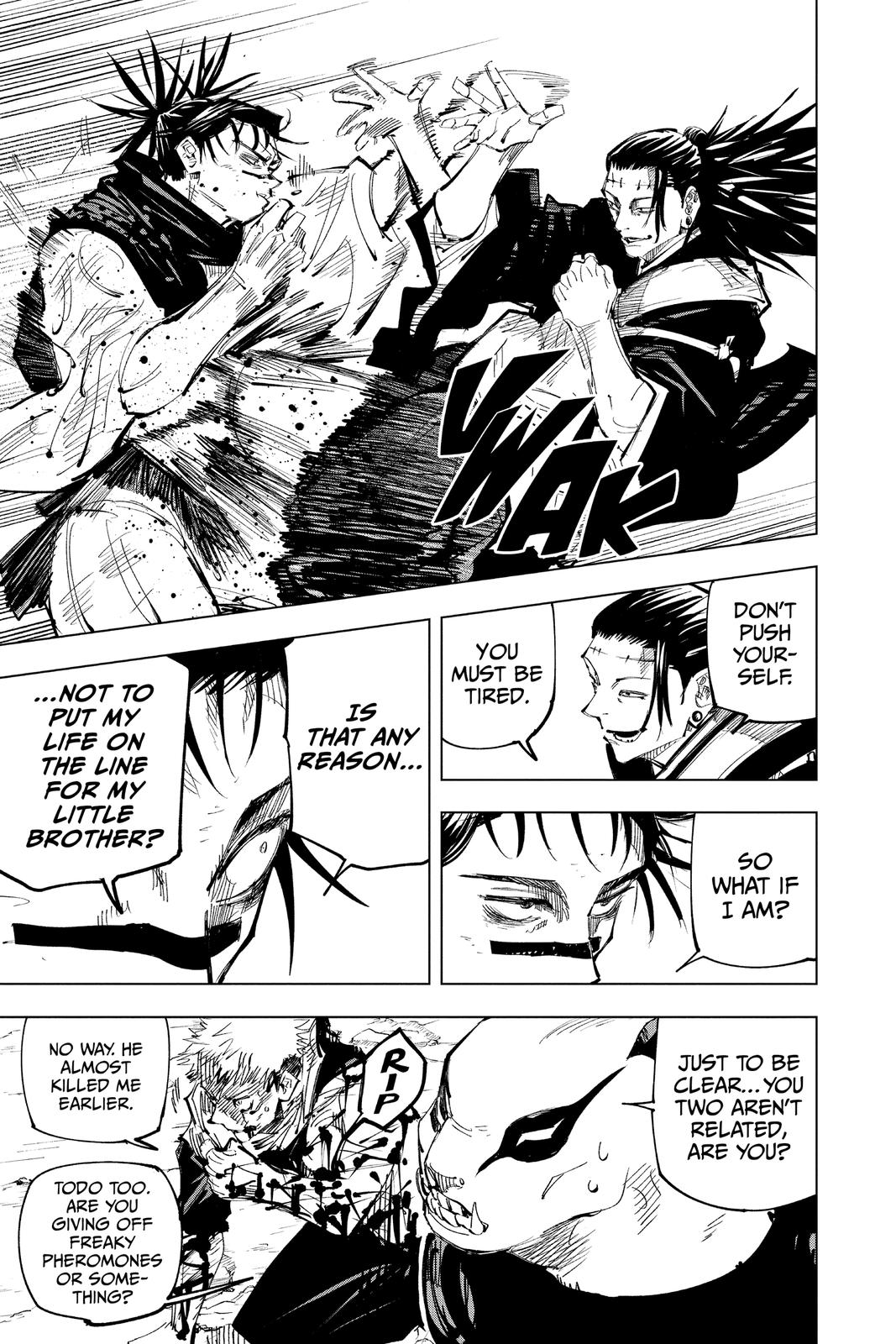 Read Jujutsu Kaisen ENGLISH Manga Online