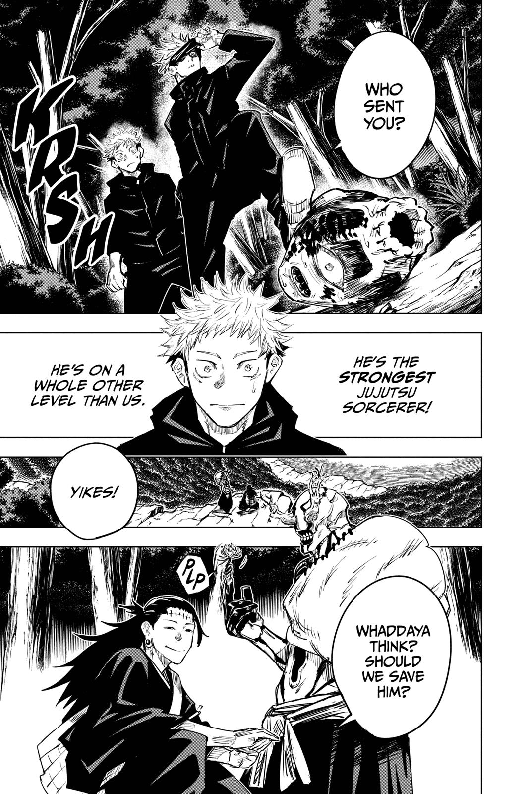 Read Jujutsu Kaisen ENGLISH Manga Online