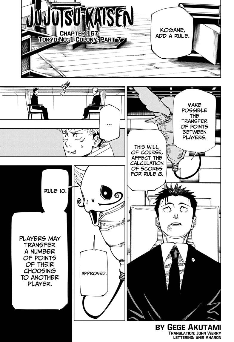 Read Jujutsu Kaisen ENGLISH Manga Online