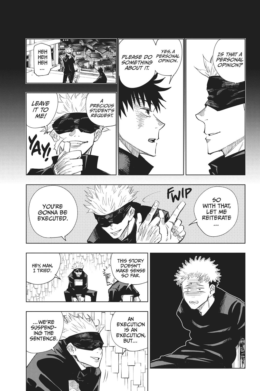 Read Jujutsu Kaisen ENGLISH Manga Online