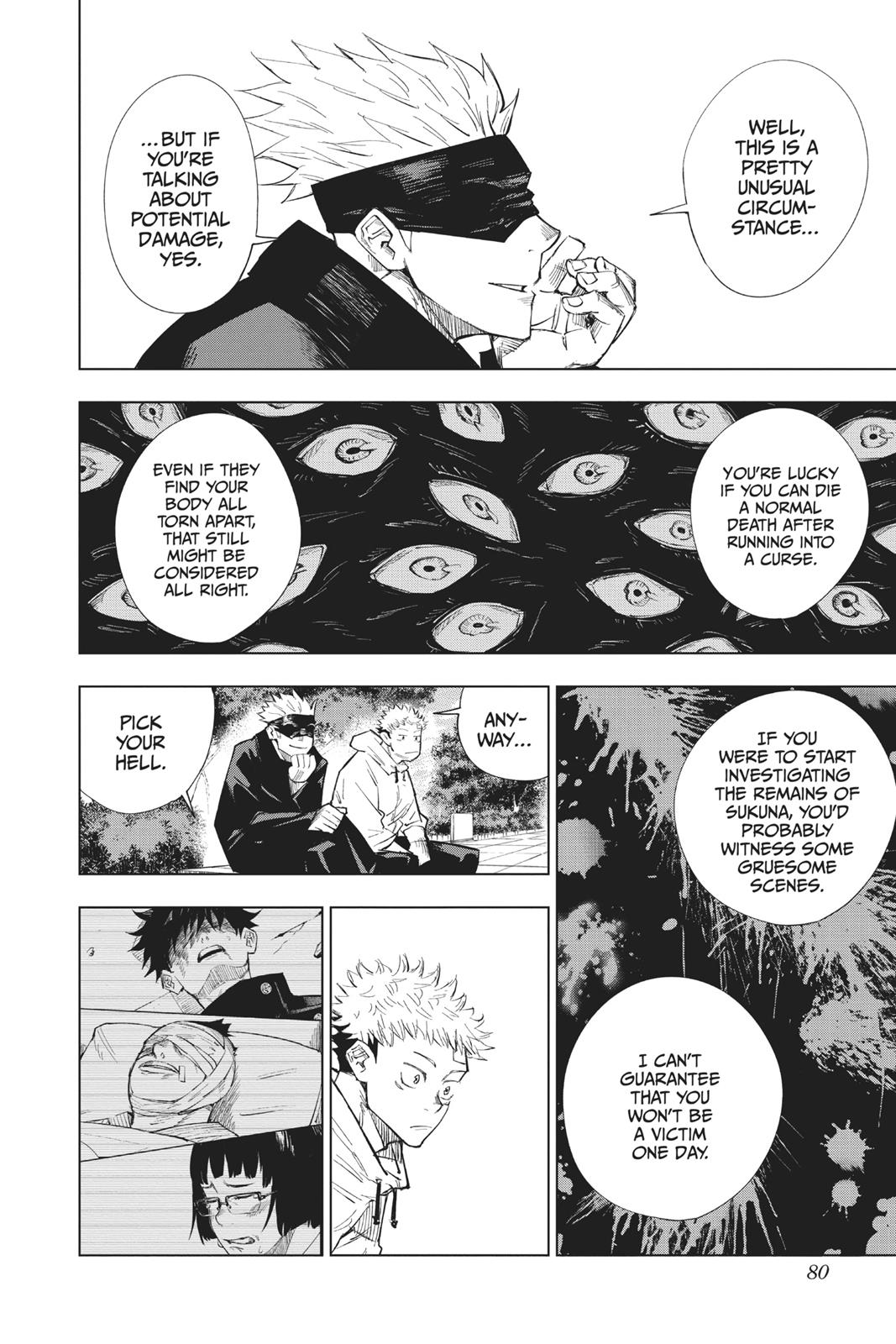 Read Jujutsu Kaisen ENGLISH Manga Online