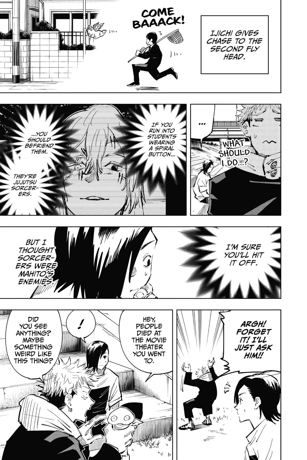 Read Jujutsu Kaisen ENGLISH Manga Online