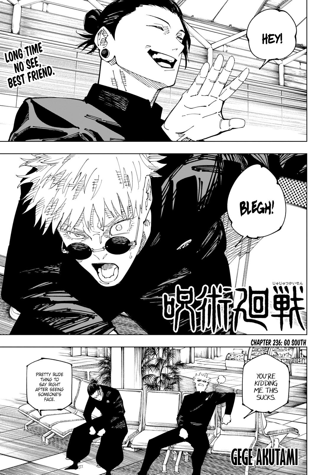 Read Jujutsu Kaisen ENGLISH Manga Online