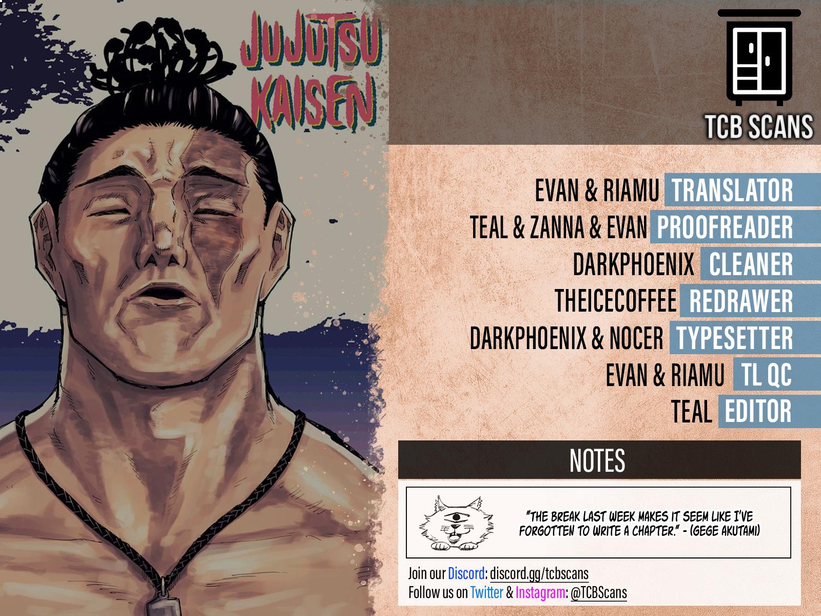 Read Jujutsu Kaisen ENGLISH Manga Online