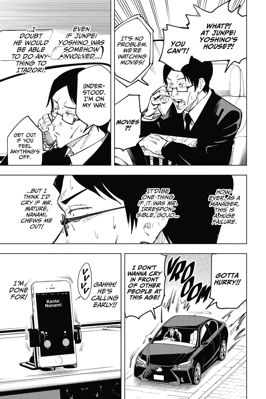 Read Jujutsu Kaisen ENGLISH Manga Online