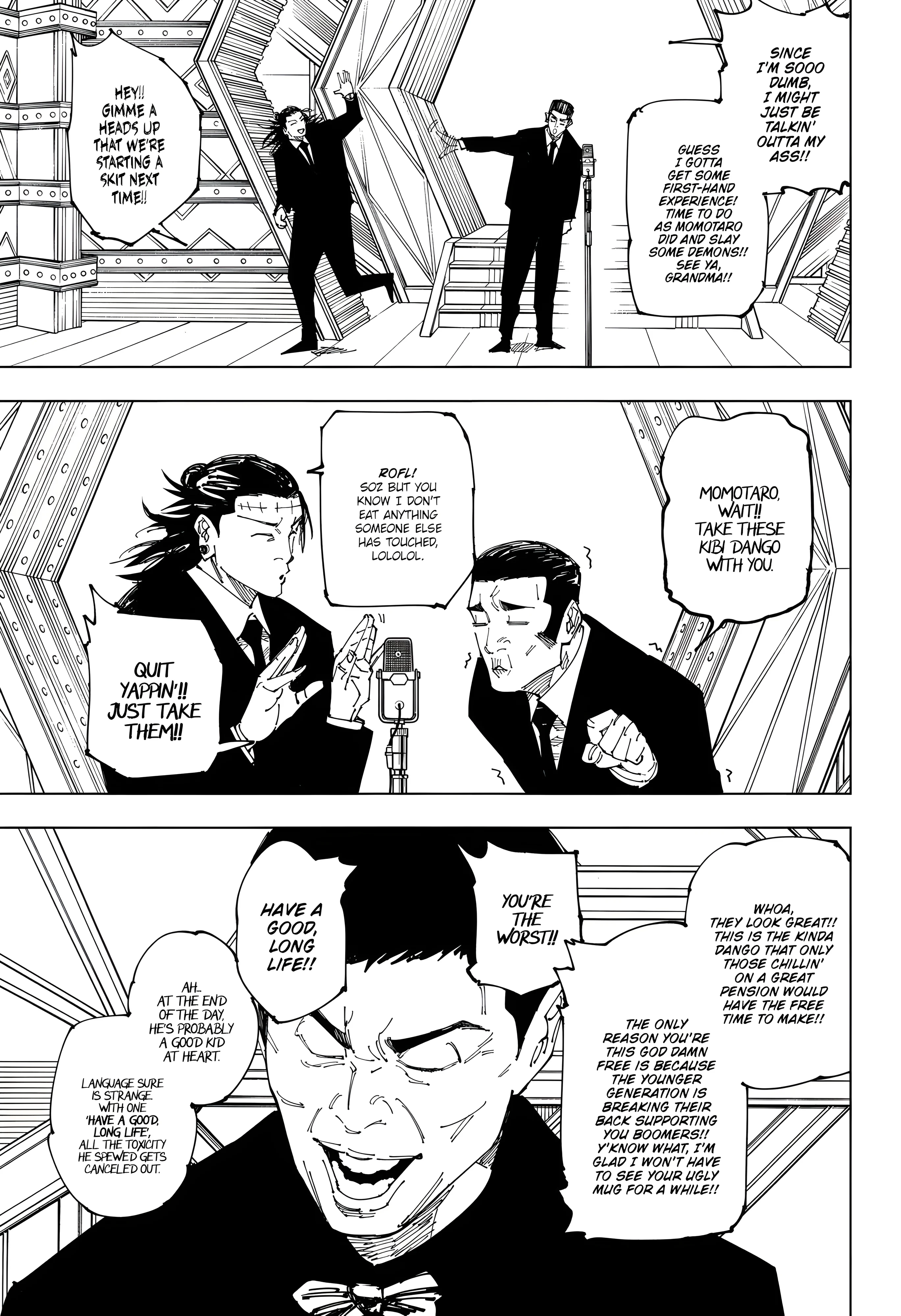 Read Jujutsu Kaisen ENGLISH Manga Online