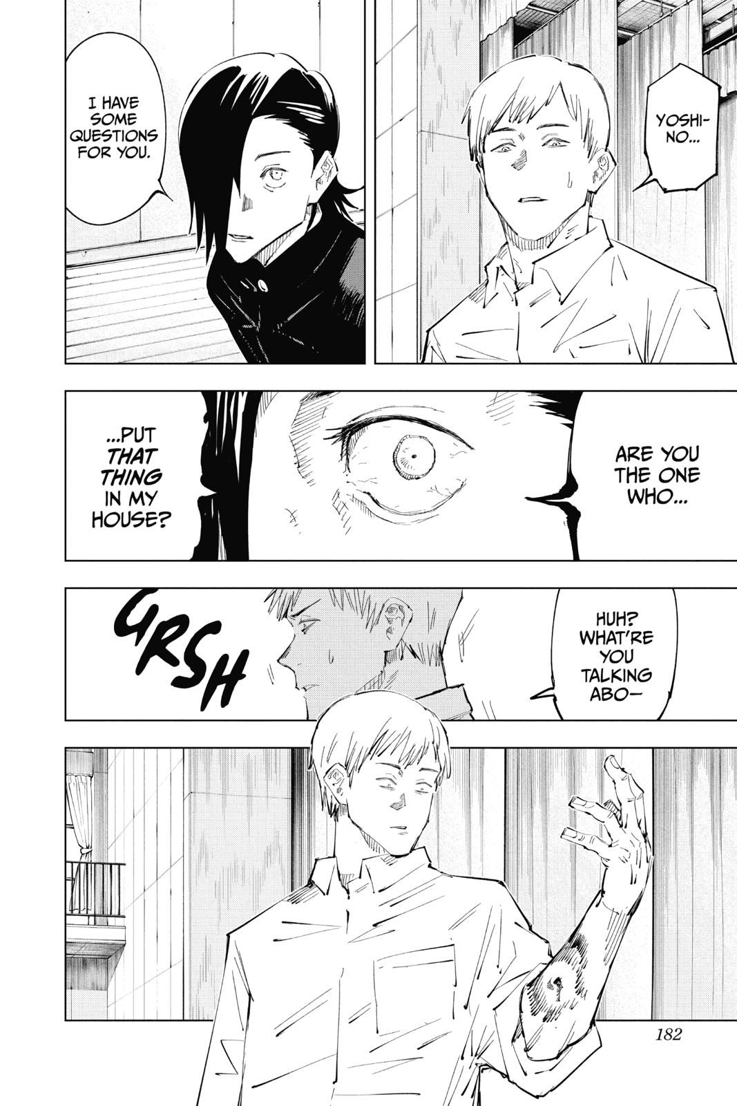 Read Jujutsu Kaisen ENGLISH Manga Online