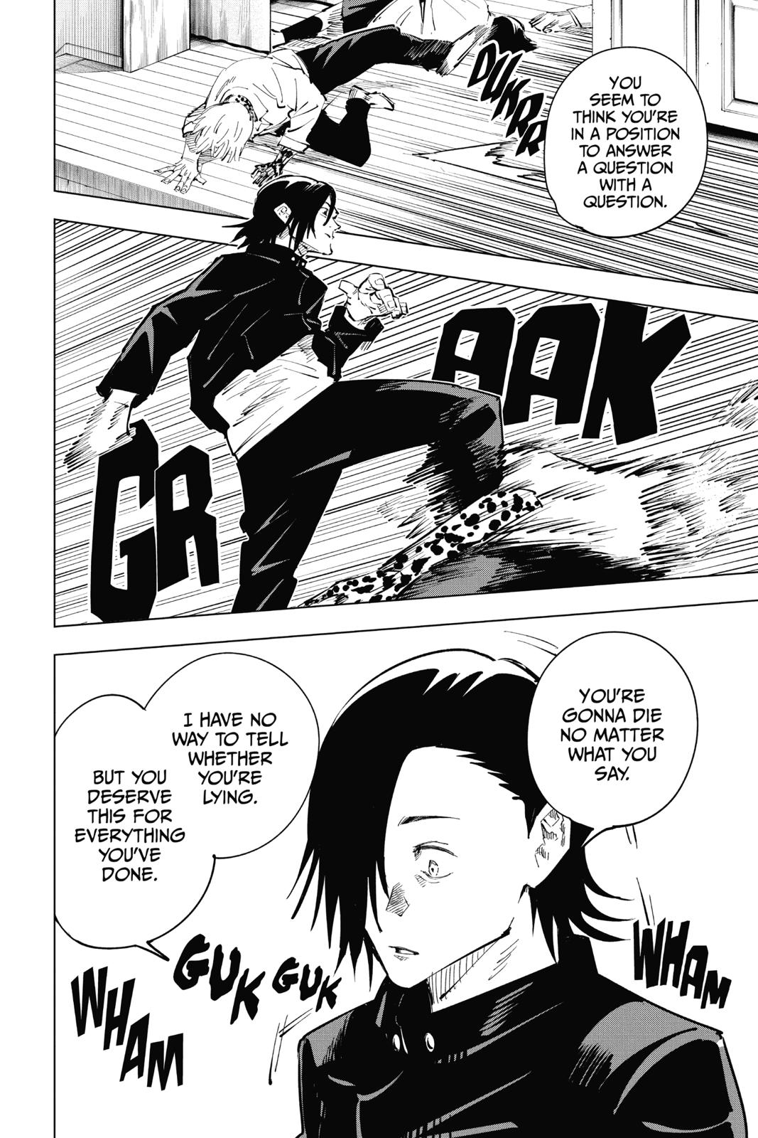 Read Jujutsu Kaisen ENGLISH Manga Online