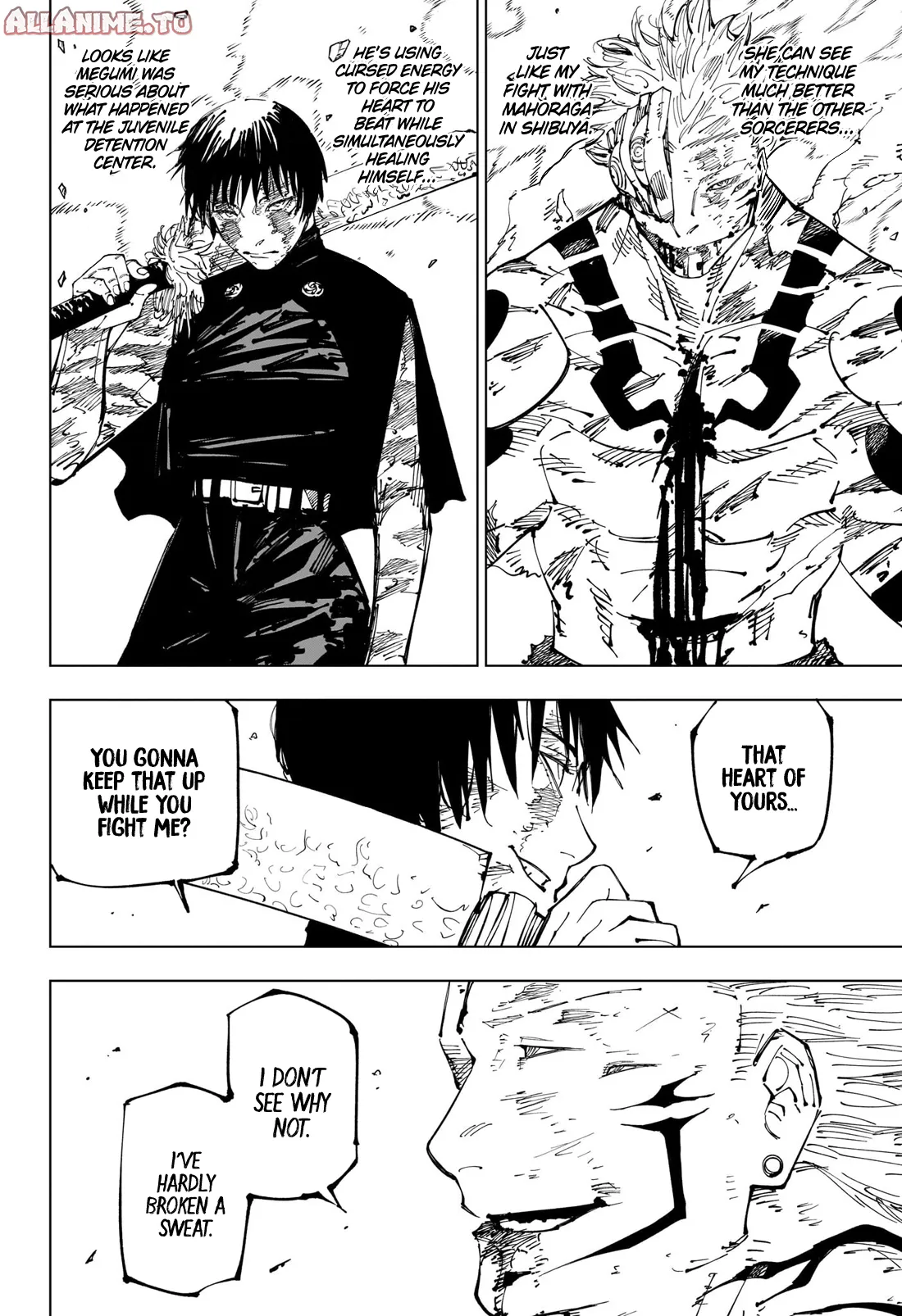 Read Jujutsu Kaisen ENGLISH Manga Online