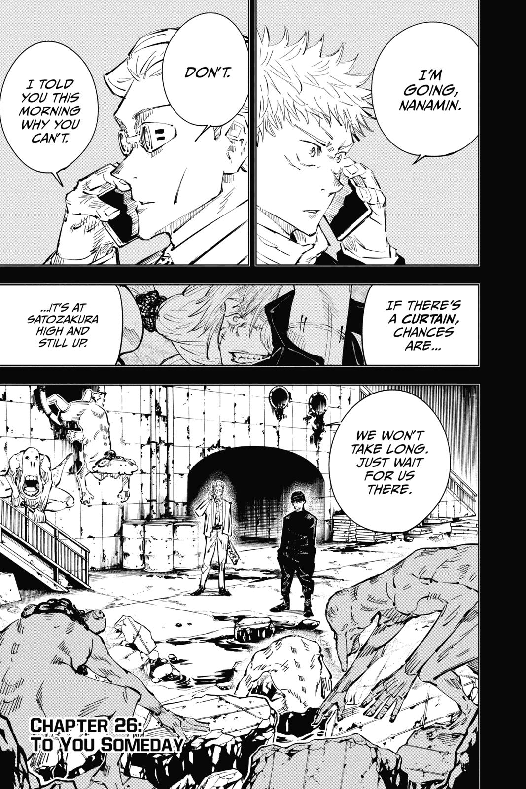 Read Jujutsu Kaisen ENGLISH Manga Online