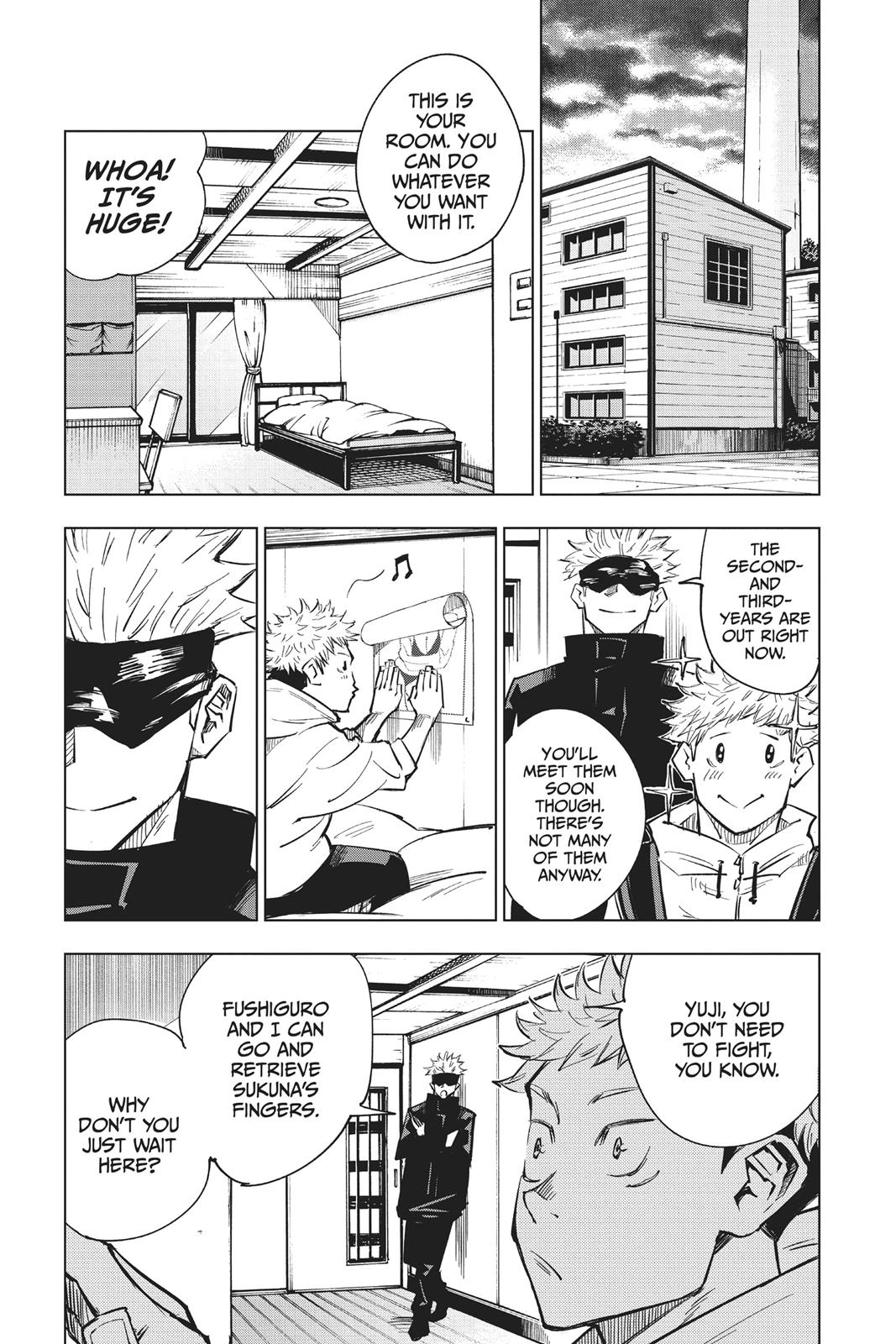 Read Jujutsu Kaisen ENGLISH Manga Online