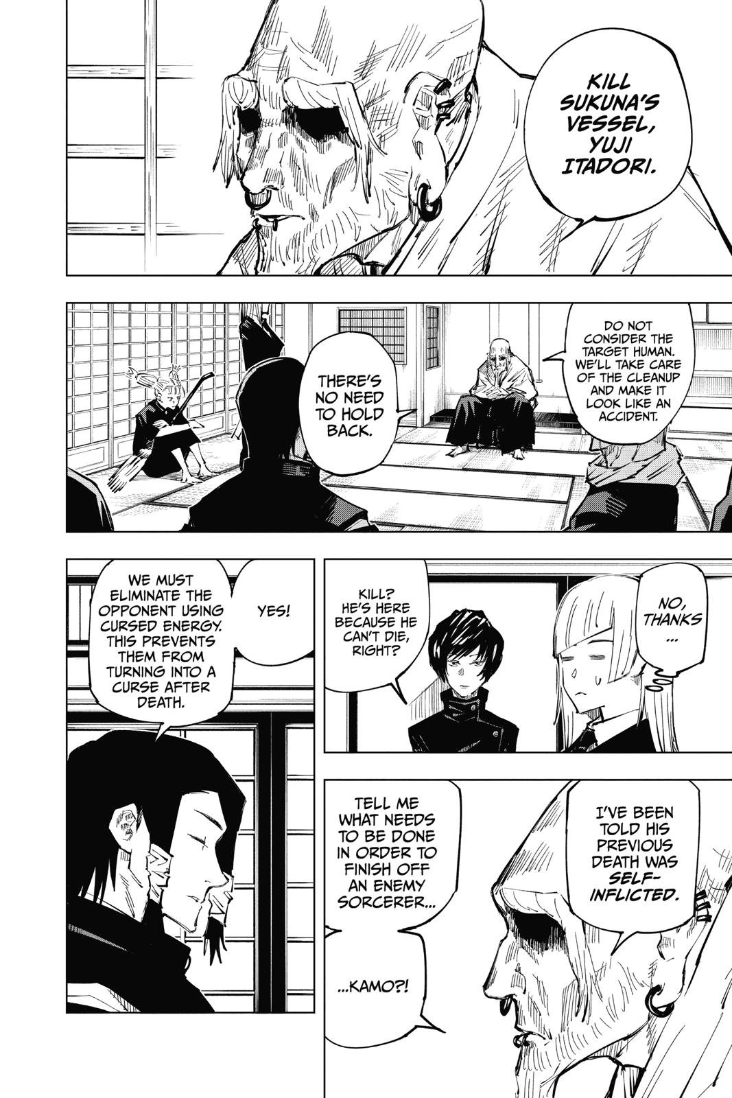 Read Jujutsu Kaisen ENGLISH Manga Online