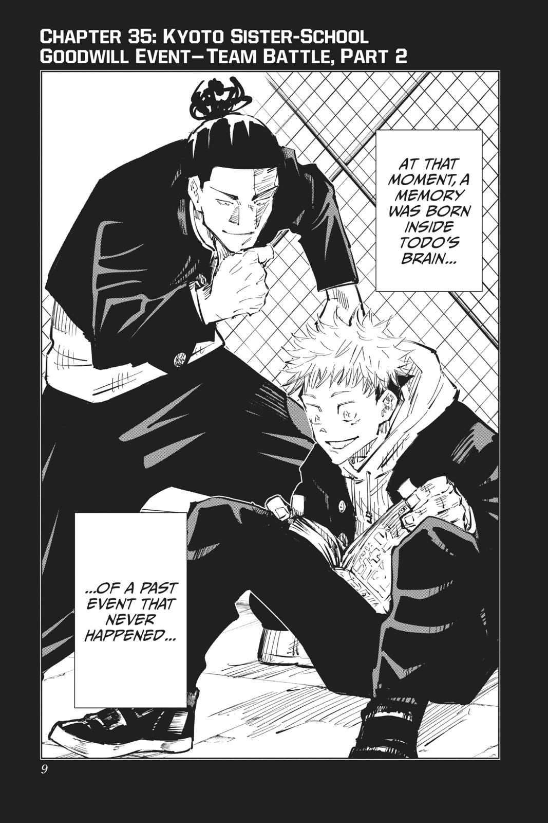 Read Jujutsu Kaisen ENGLISH Manga Online