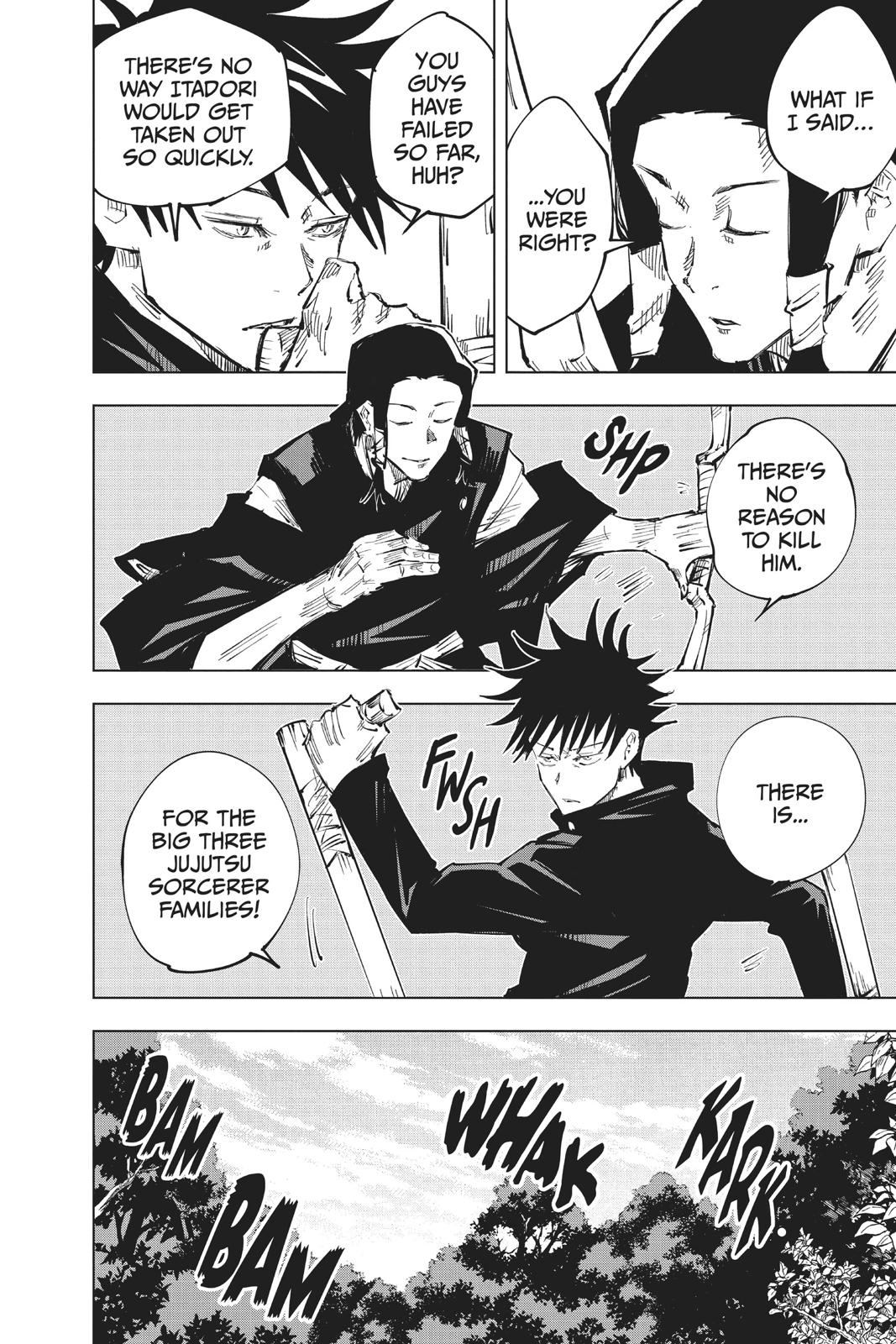 Read Jujutsu Kaisen ENGLISH Manga Online