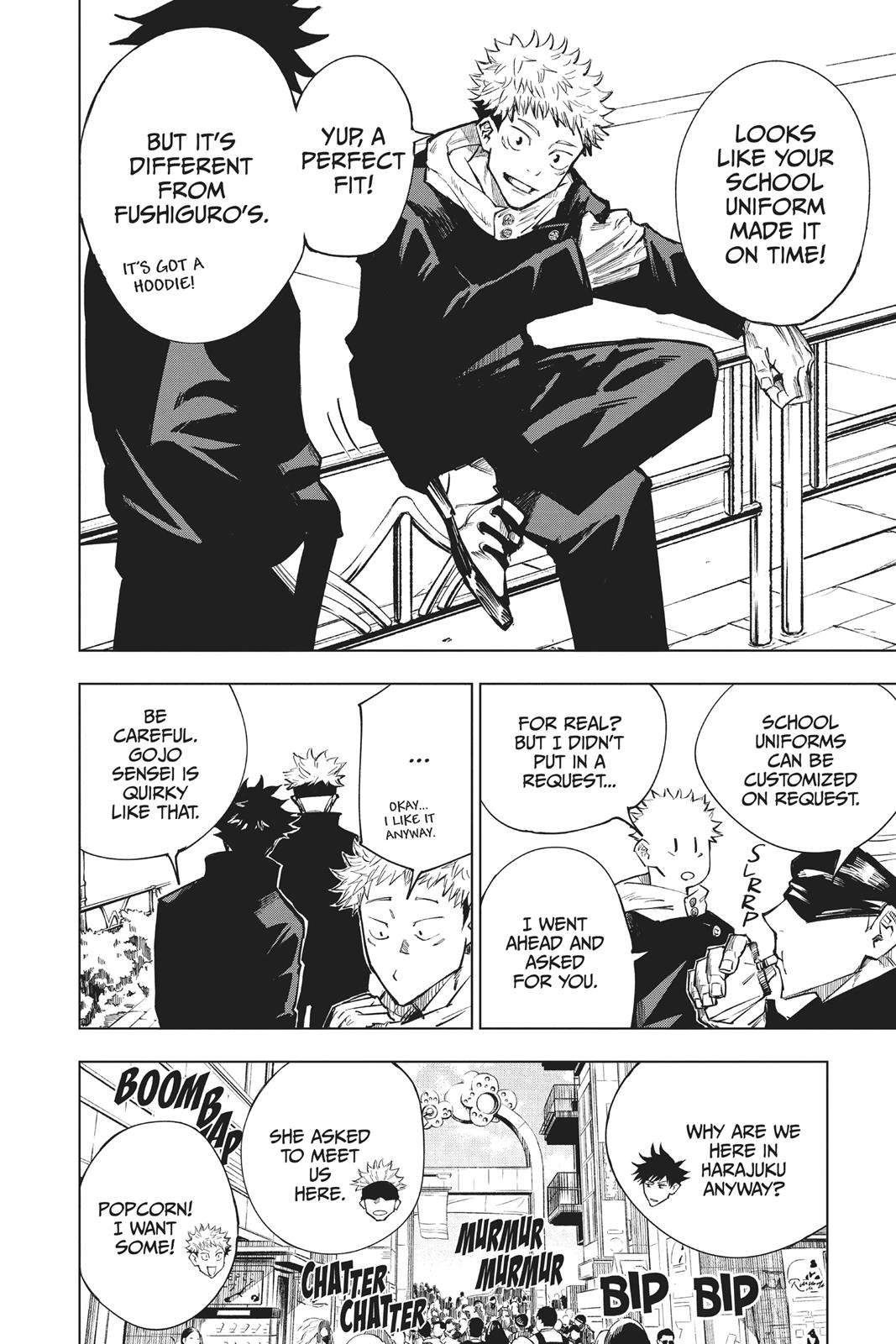 Read Jujutsu Kaisen ENGLISH Manga Online