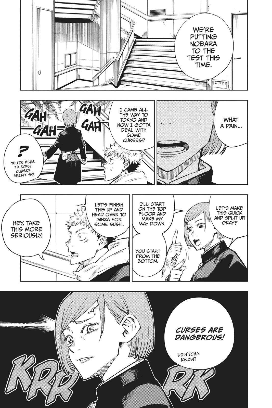 Read Jujutsu Kaisen ENGLISH Manga Online