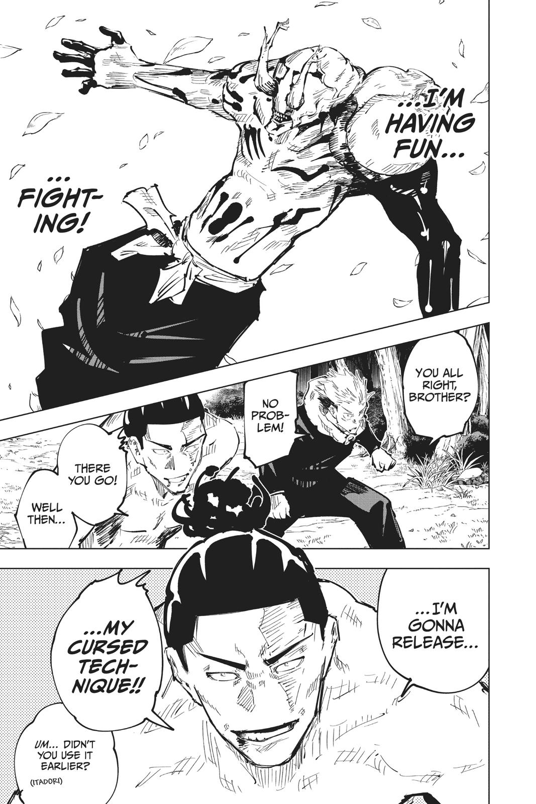 Read Jujutsu Kaisen ENGLISH Manga Online