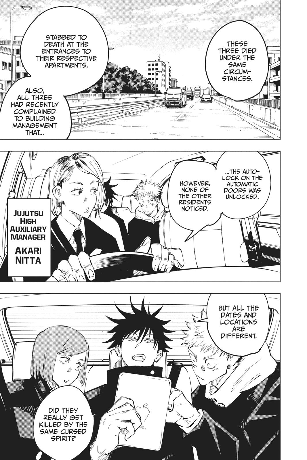 Read Jujutsu Kaisen ENGLISH Manga Online