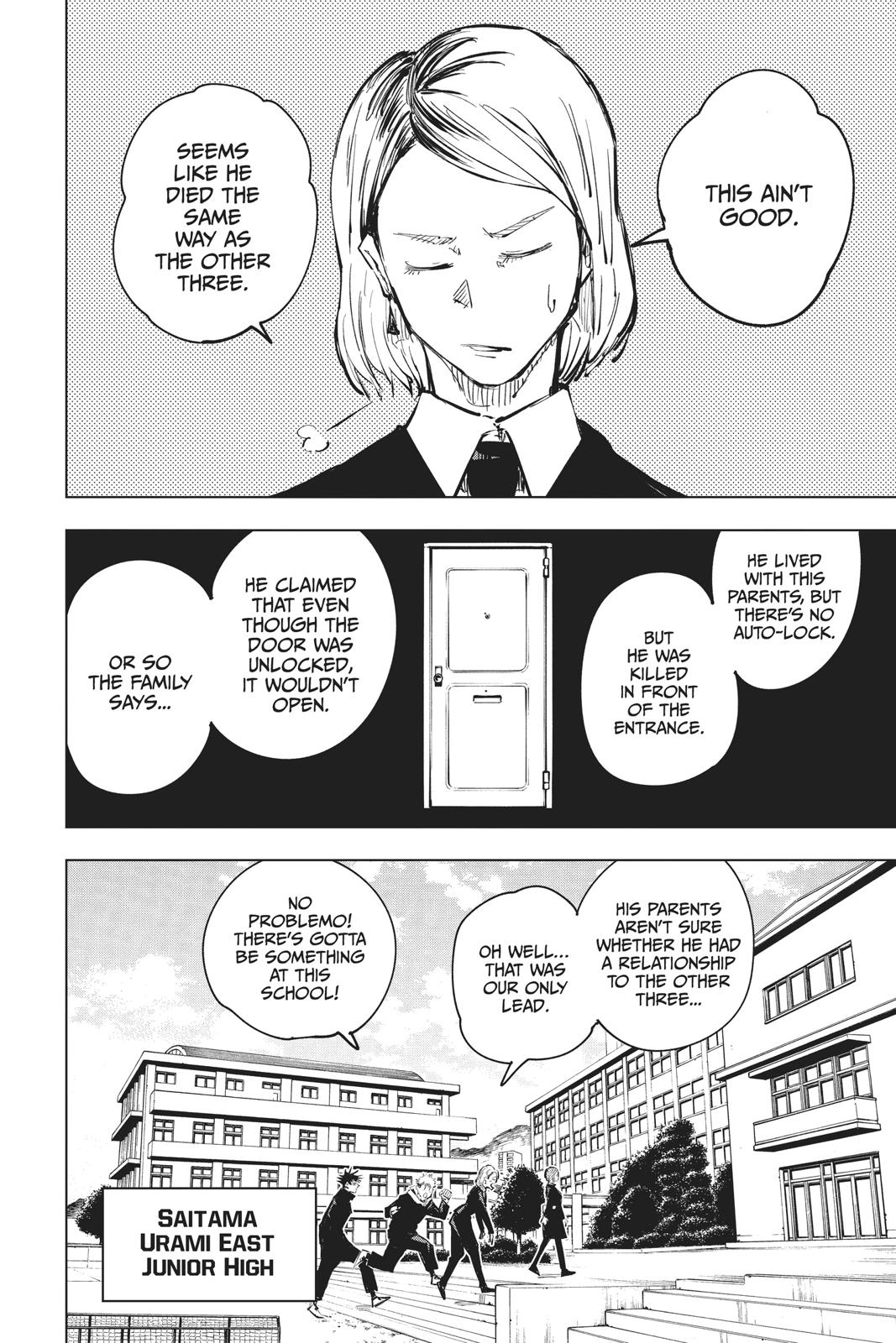 Read Jujutsu Kaisen ENGLISH Manga Online