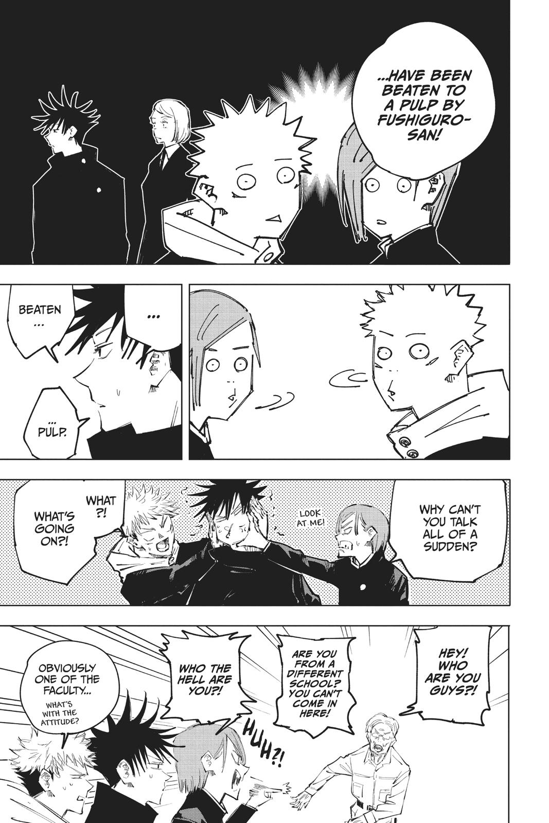 Read Jujutsu Kaisen ENGLISH Manga Online