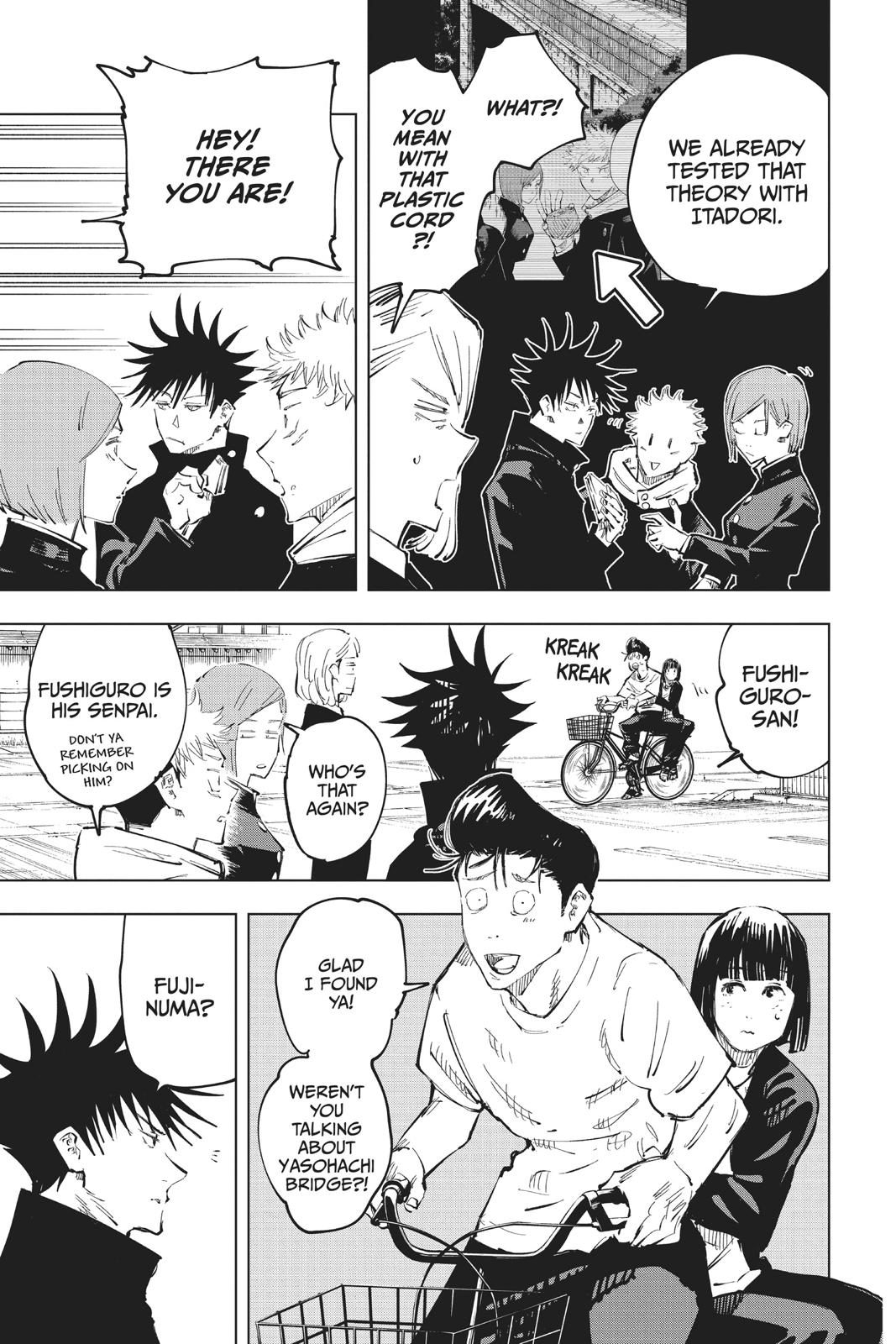 Read Jujutsu Kaisen ENGLISH Manga Online