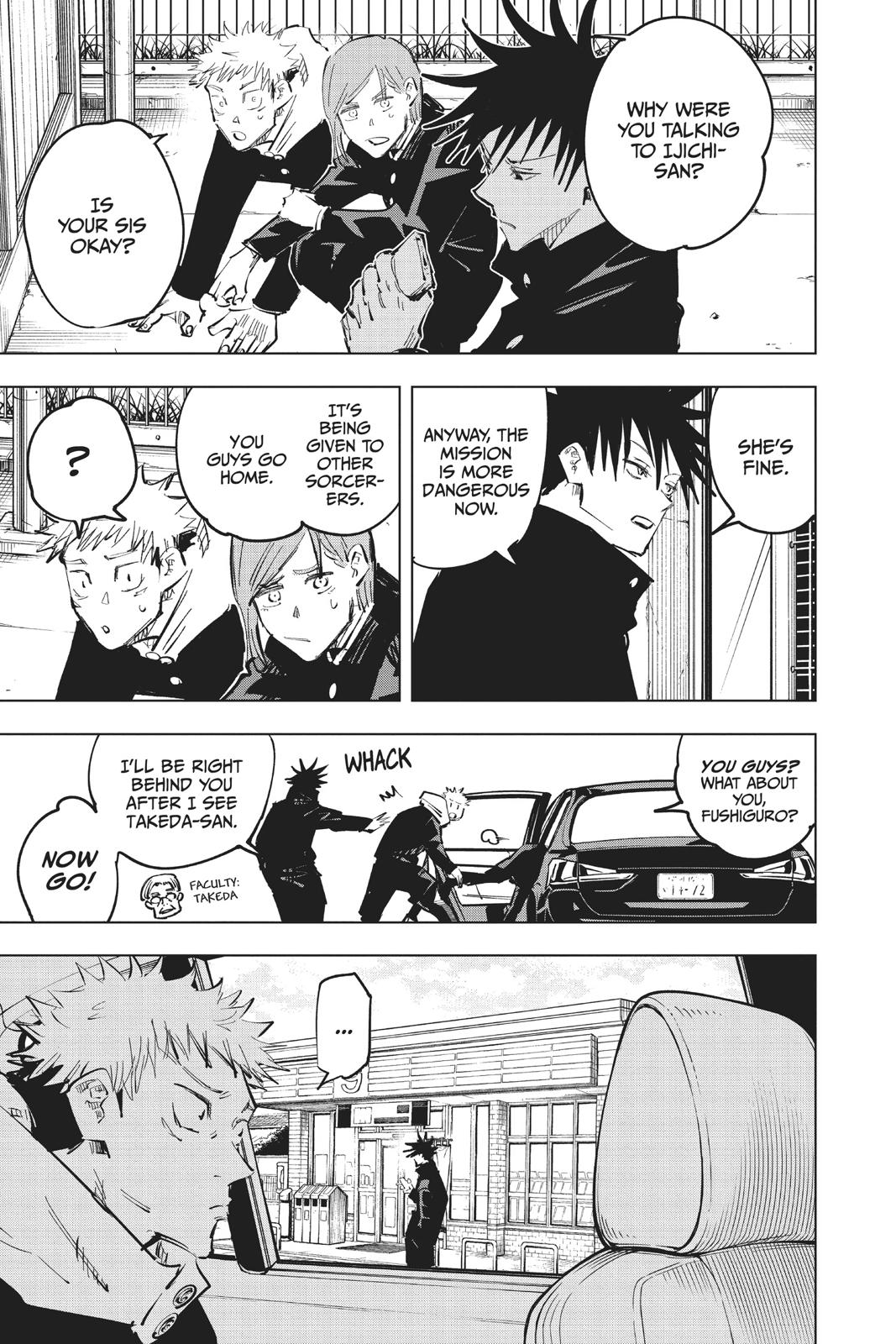 Read Jujutsu Kaisen ENGLISH Manga Online
