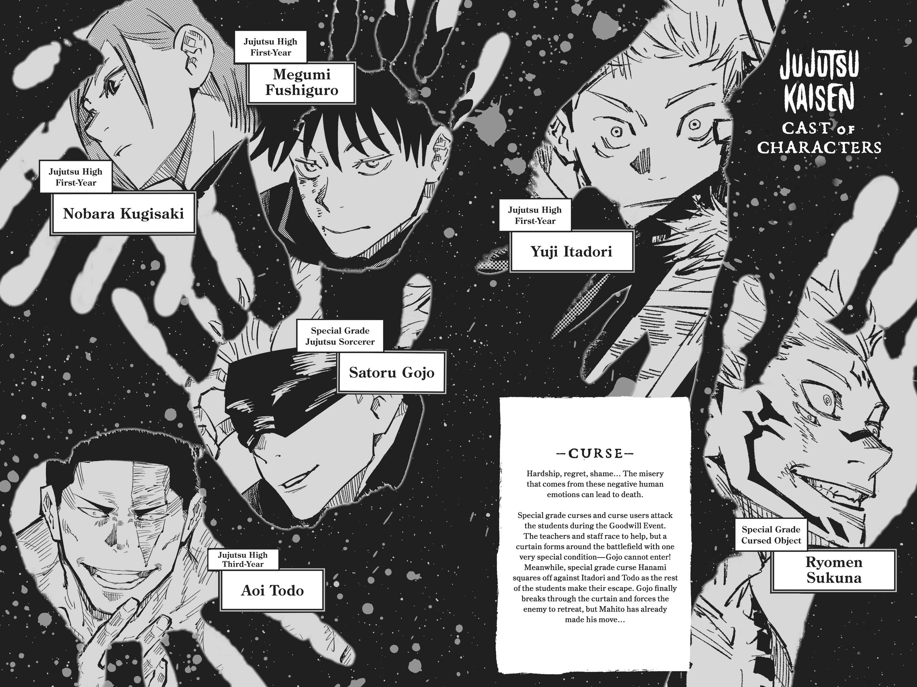 Read Jujutsu Kaisen ENGLISH Manga Online
