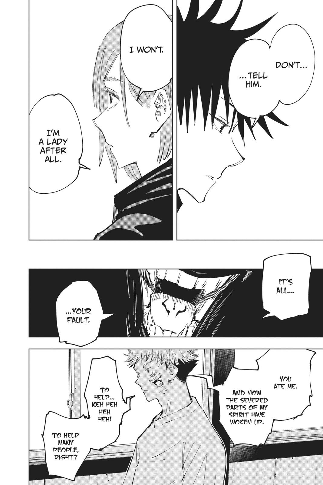 Read Jujutsu Kaisen ENGLISH Manga Online