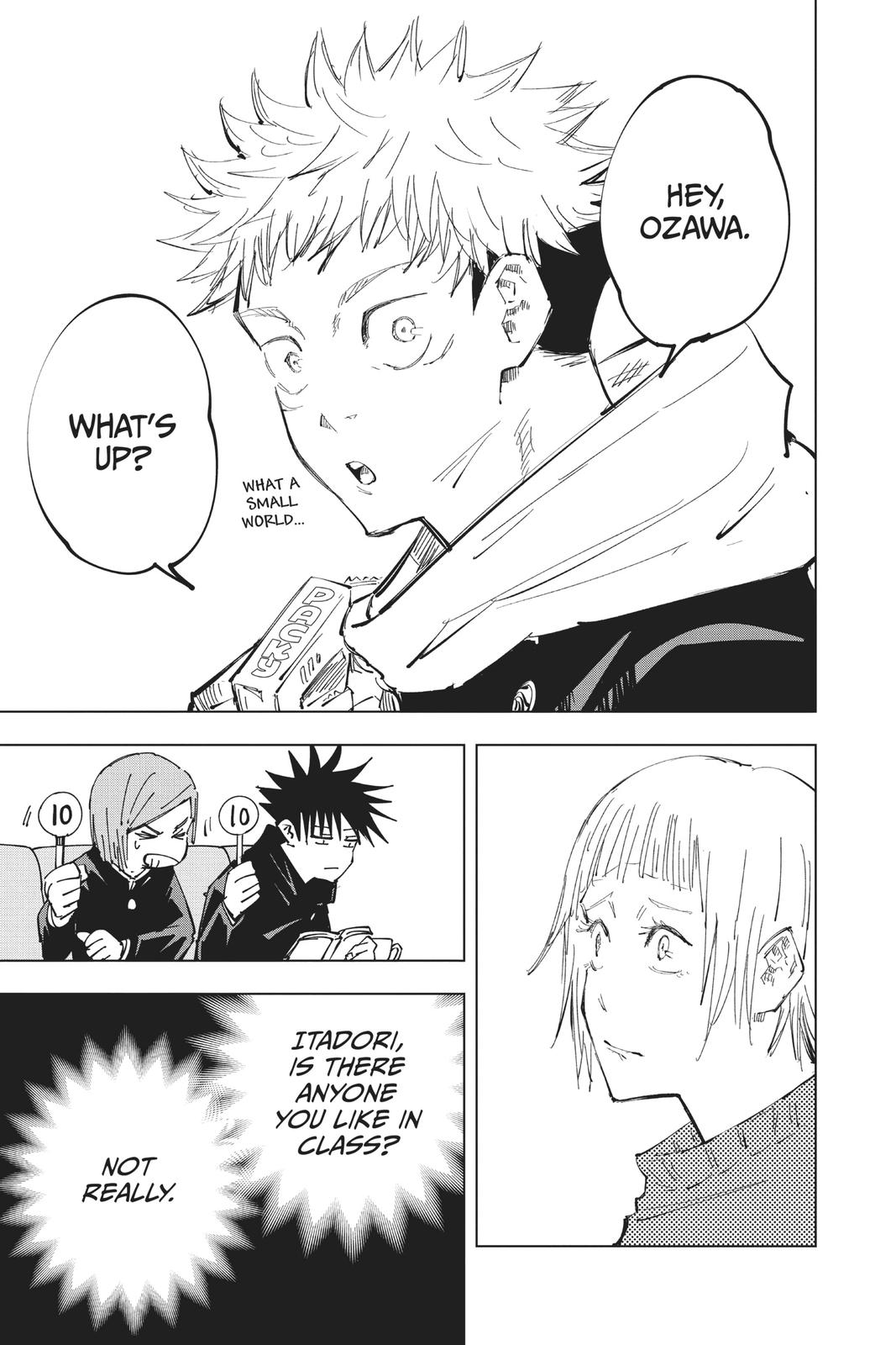 Read Jujutsu Kaisen ENGLISH Manga Online