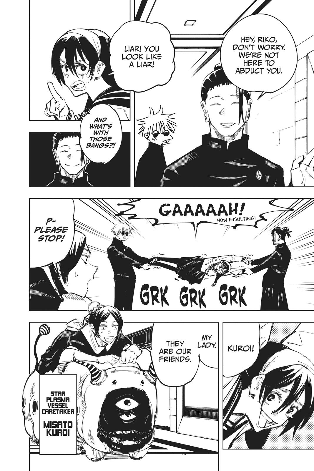 Read Jujutsu Kaisen ENGLISH Manga Online