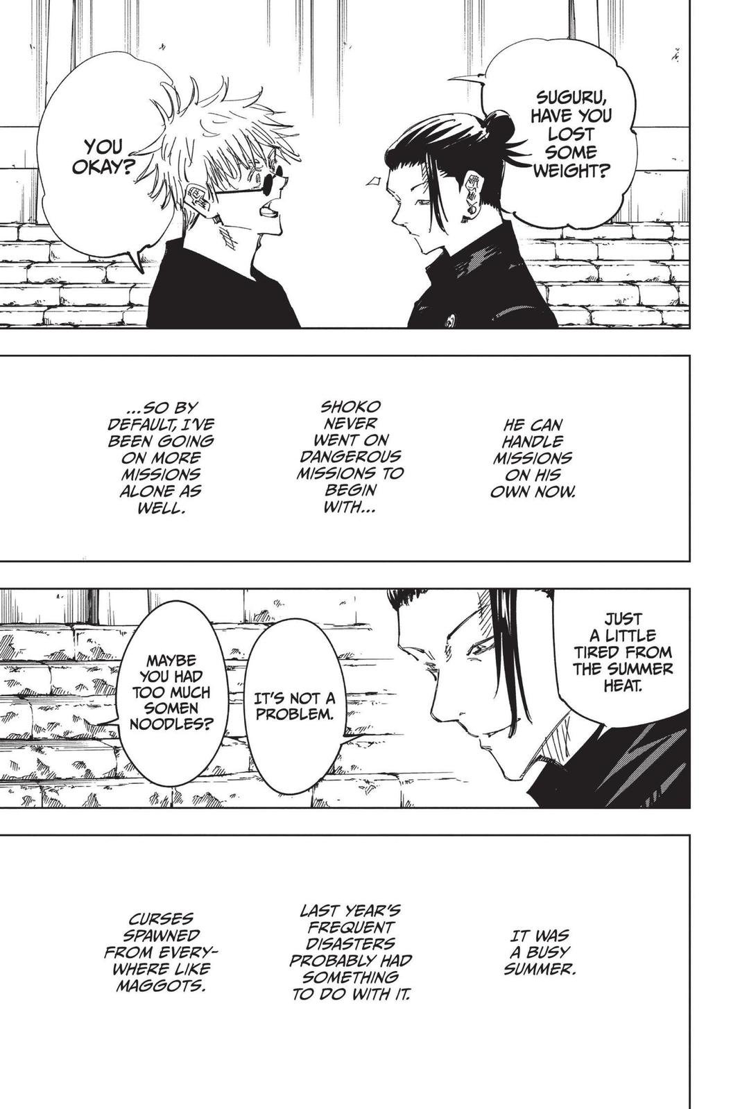 Read Jujutsu Kaisen ENGLISH Manga Online