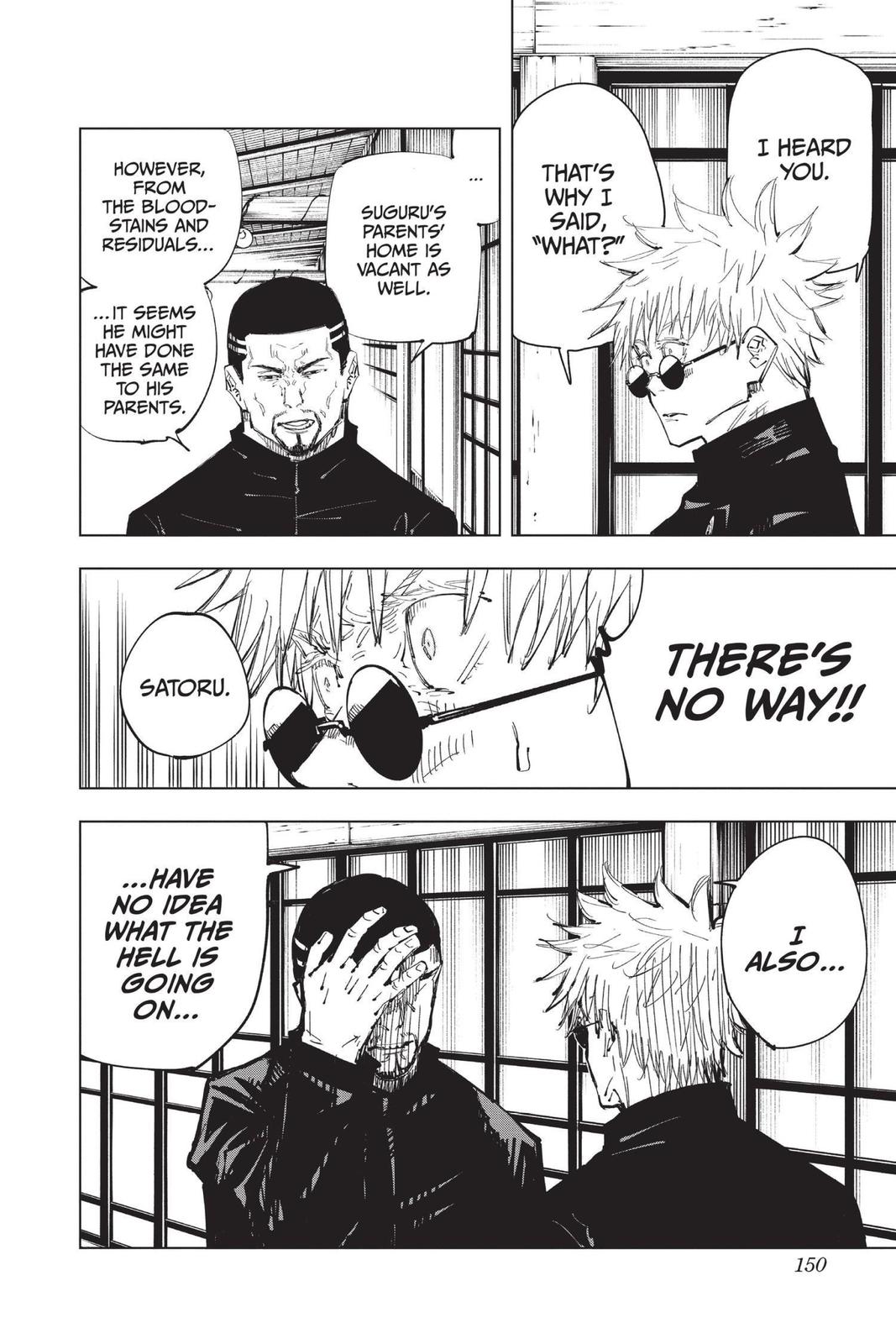 Read Jujutsu Kaisen ENGLISH Manga Online