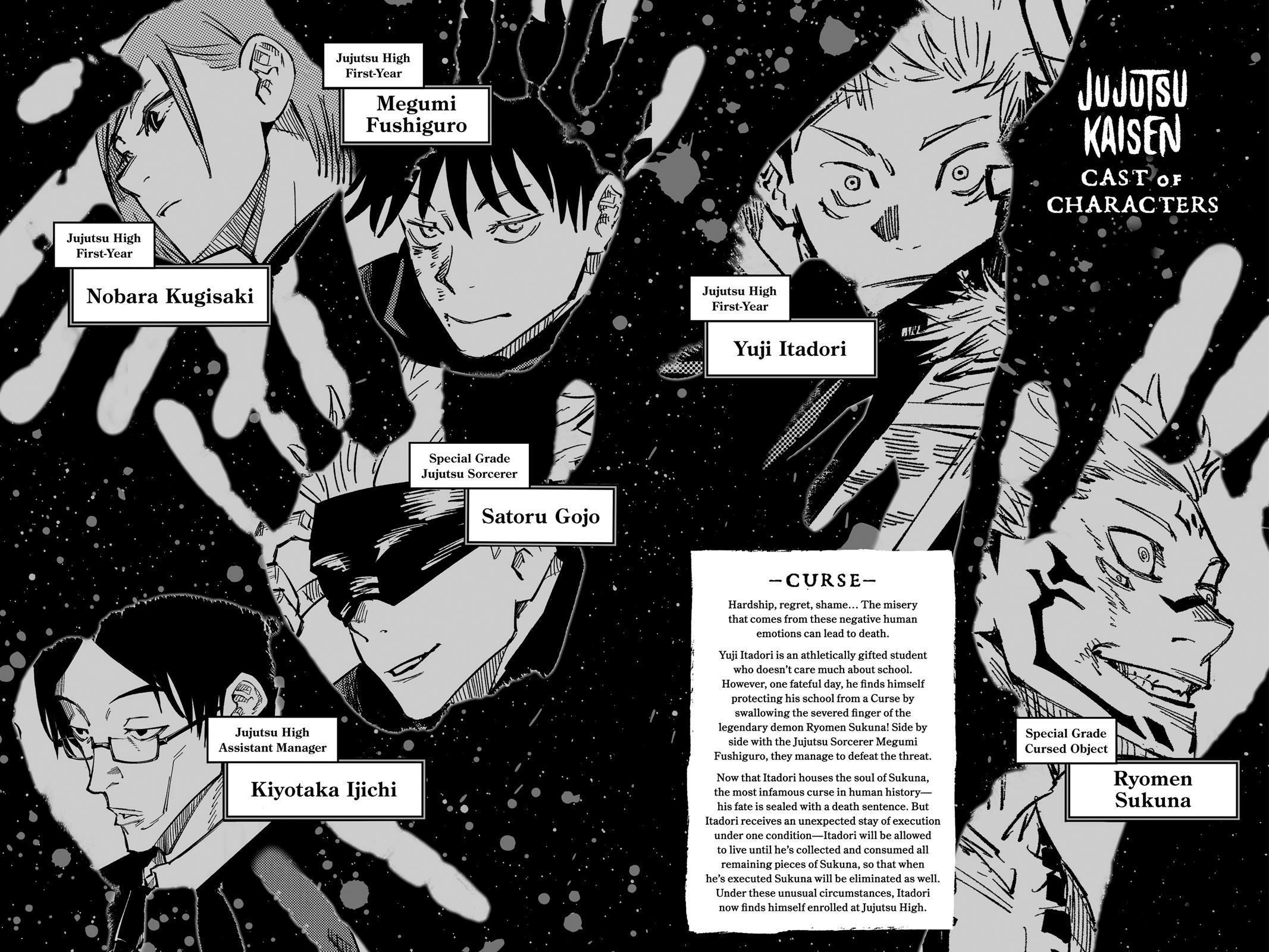 Read Jujutsu Kaisen ENGLISH Manga Online