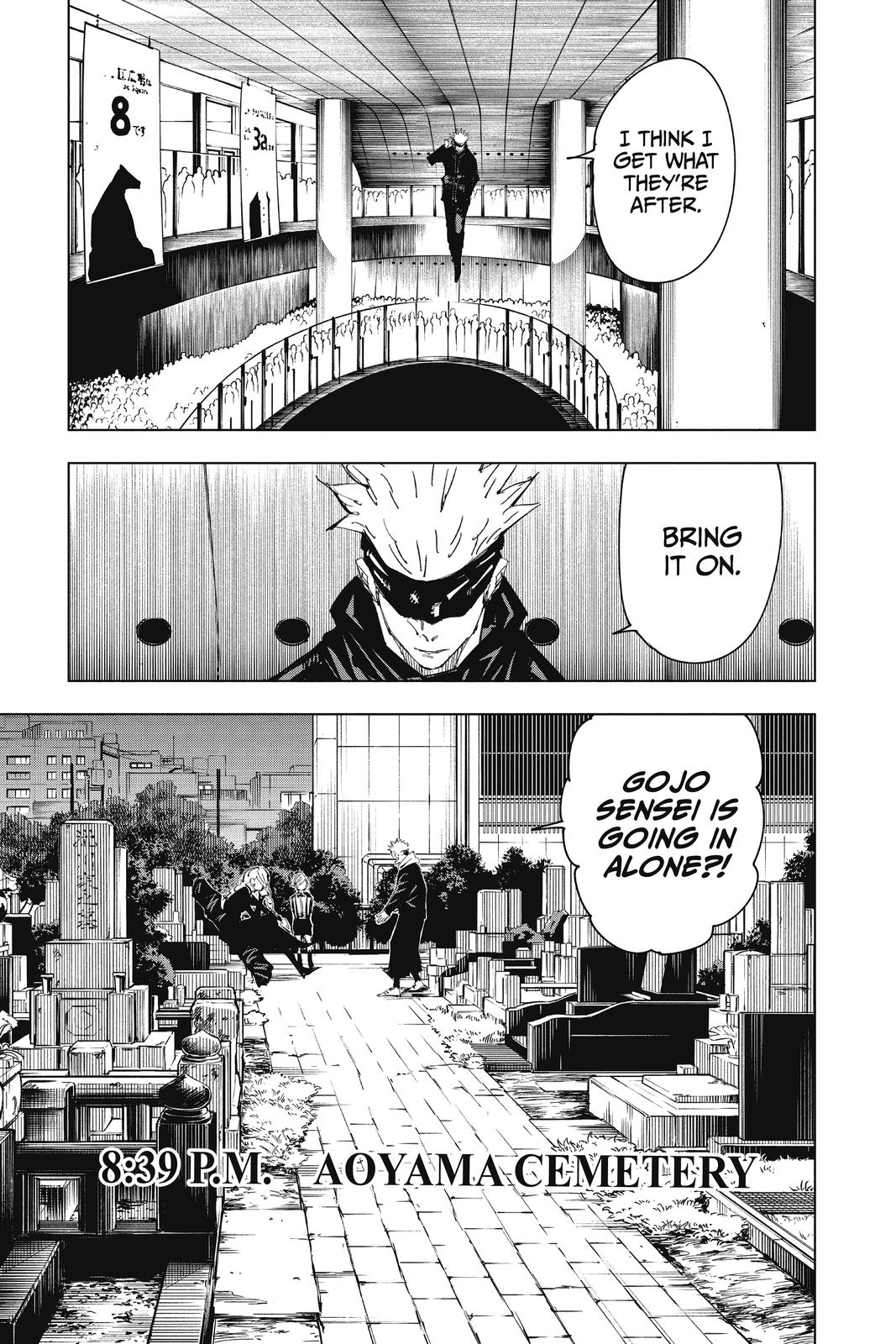 Read Jujutsu Kaisen ENGLISH Manga Online