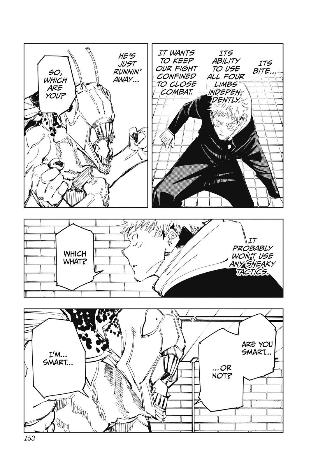 Read Jujutsu Kaisen ENGLISH Manga Online
