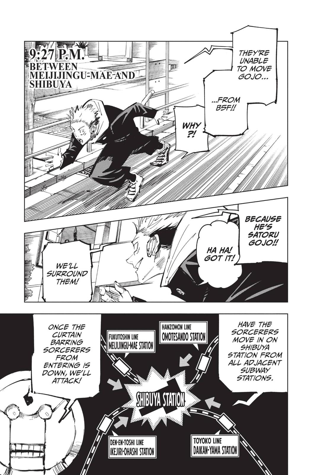 Read Jujutsu Kaisen ENGLISH Manga Online