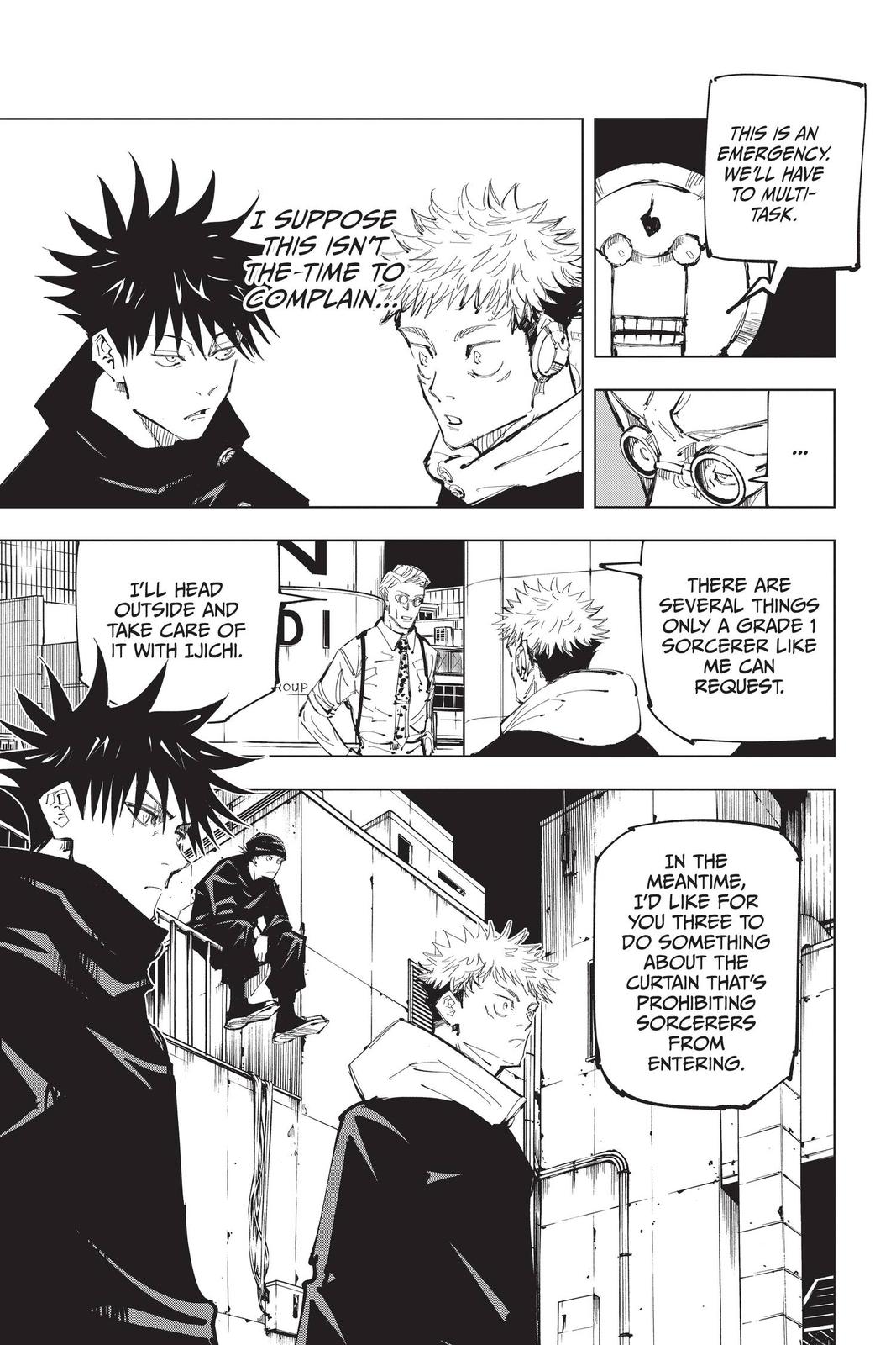 Read Jujutsu Kaisen ENGLISH Manga Online