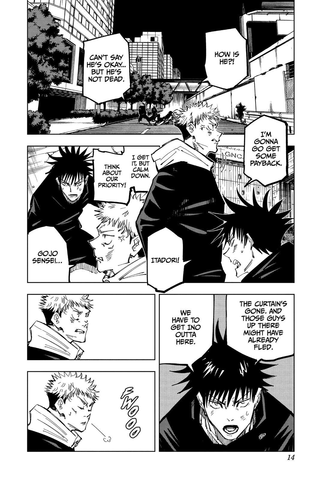Read Jujutsu Kaisen ENGLISH Manga Online