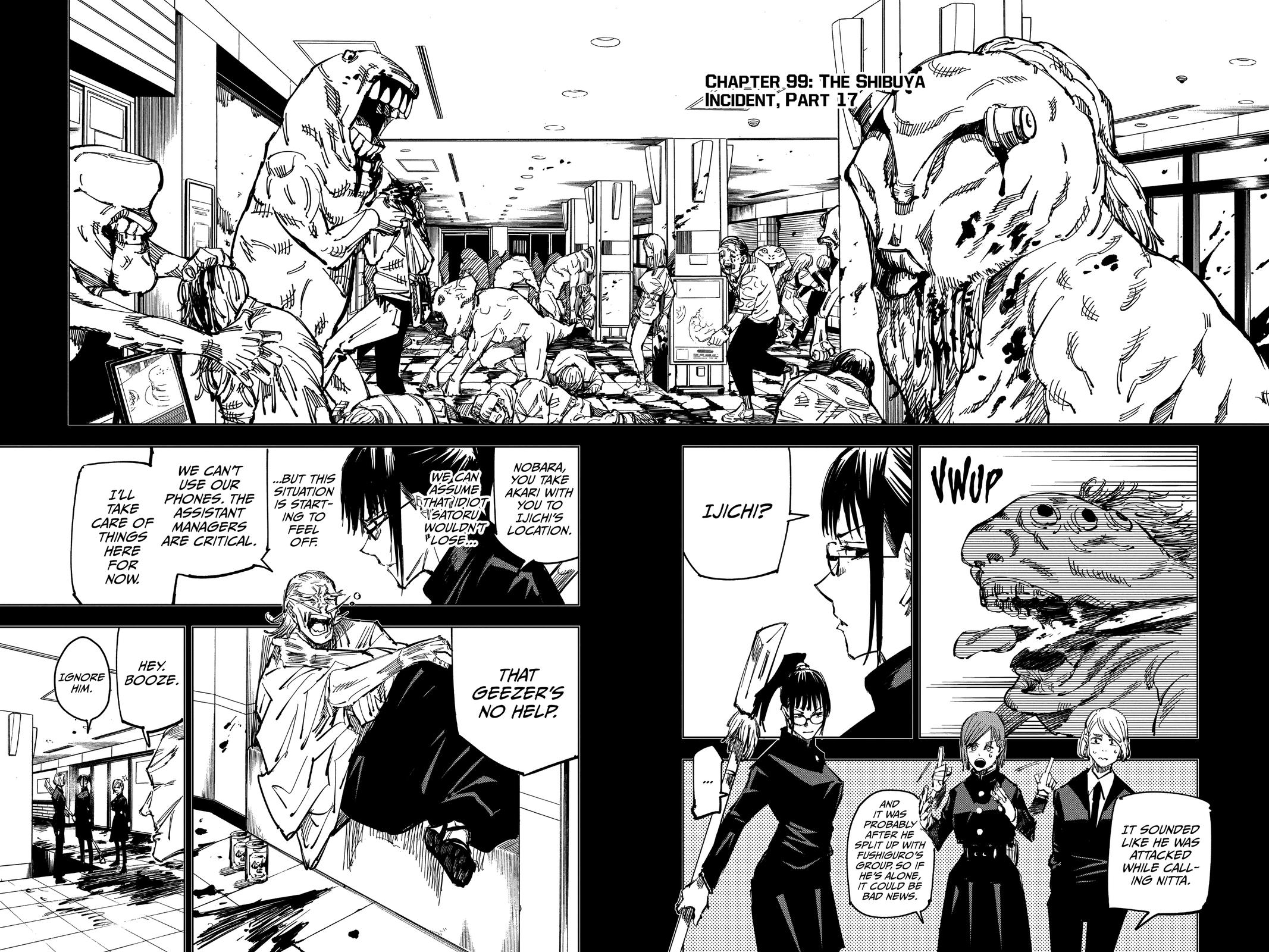 Read Jujutsu Kaisen ENGLISH Manga Online