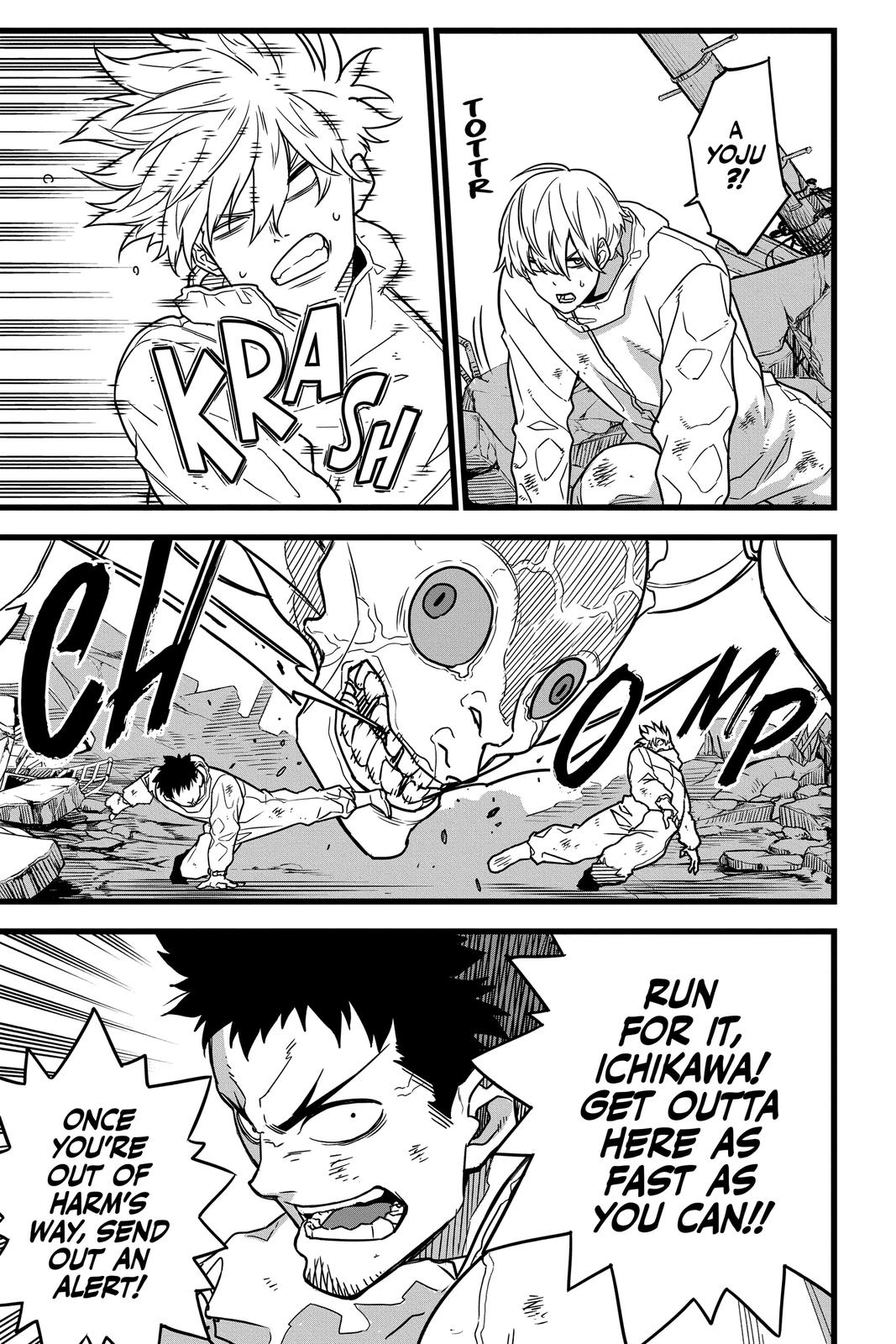 Read Kaiju No.8 ENGLISH Manga Online