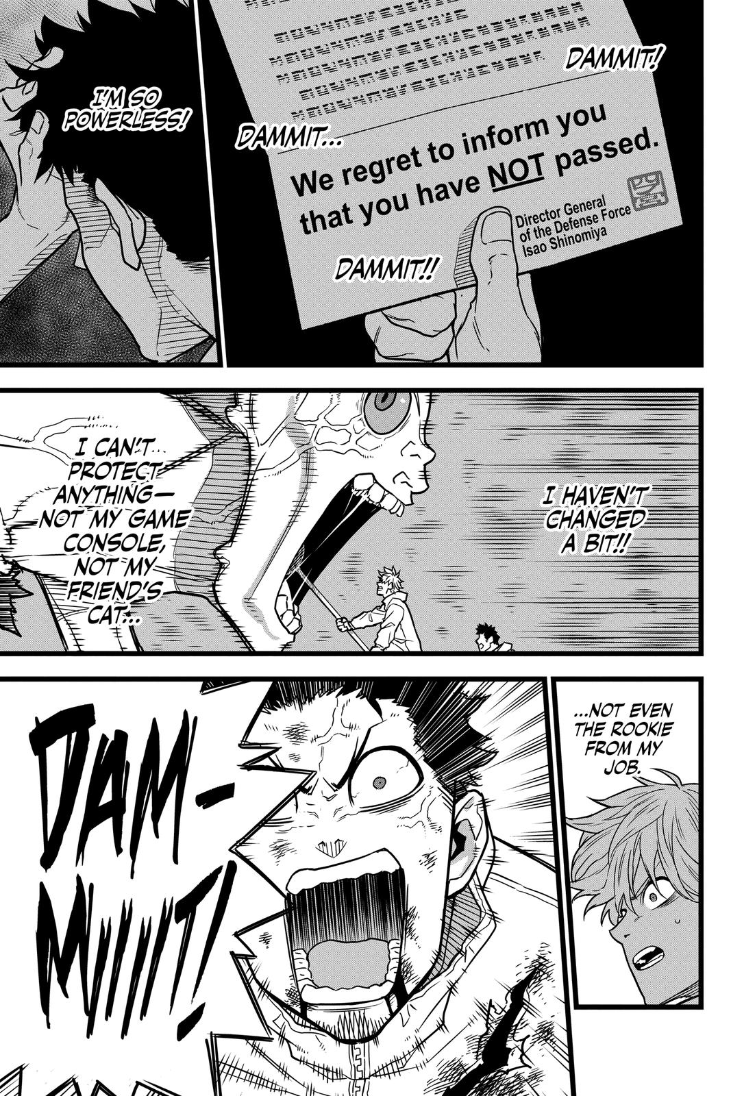 Read Kaiju No.8 ENGLISH Manga Online