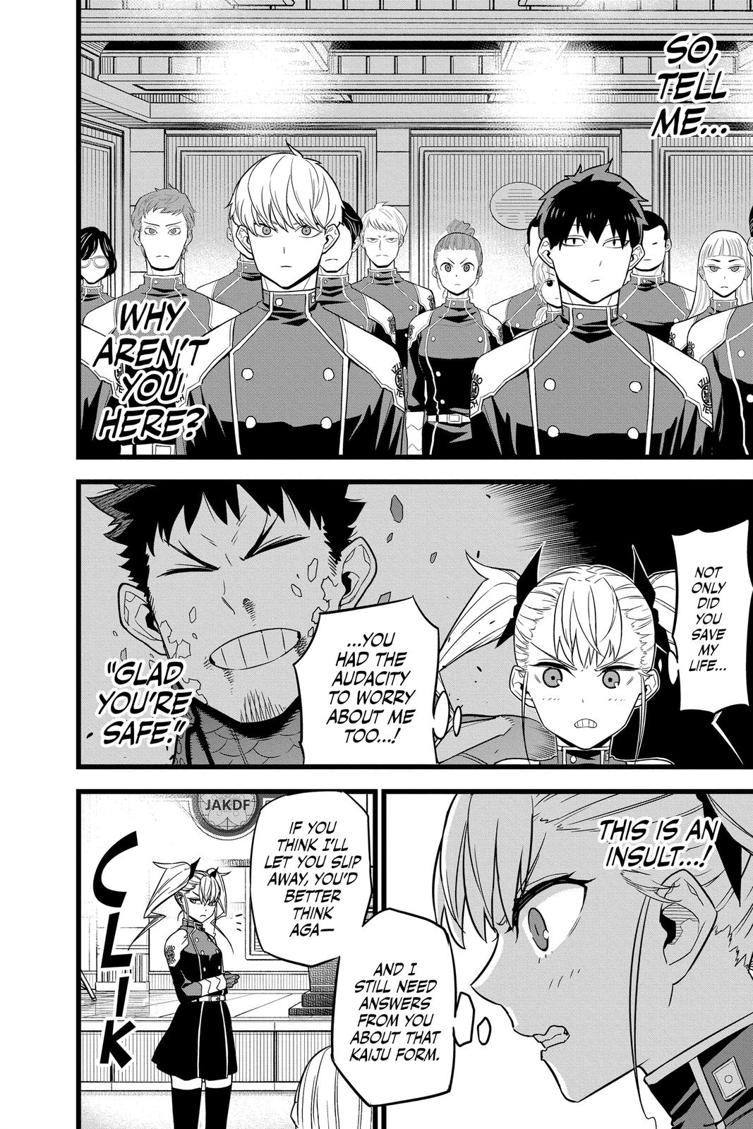 Read Kaiju No.8 ENGLISH Manga Online