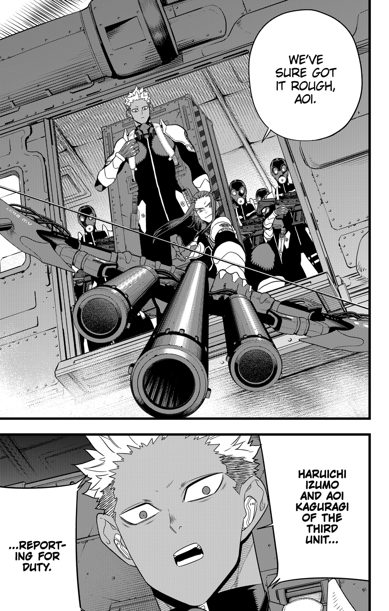 Read Kaiju No.8 ENGLISH Manga Online