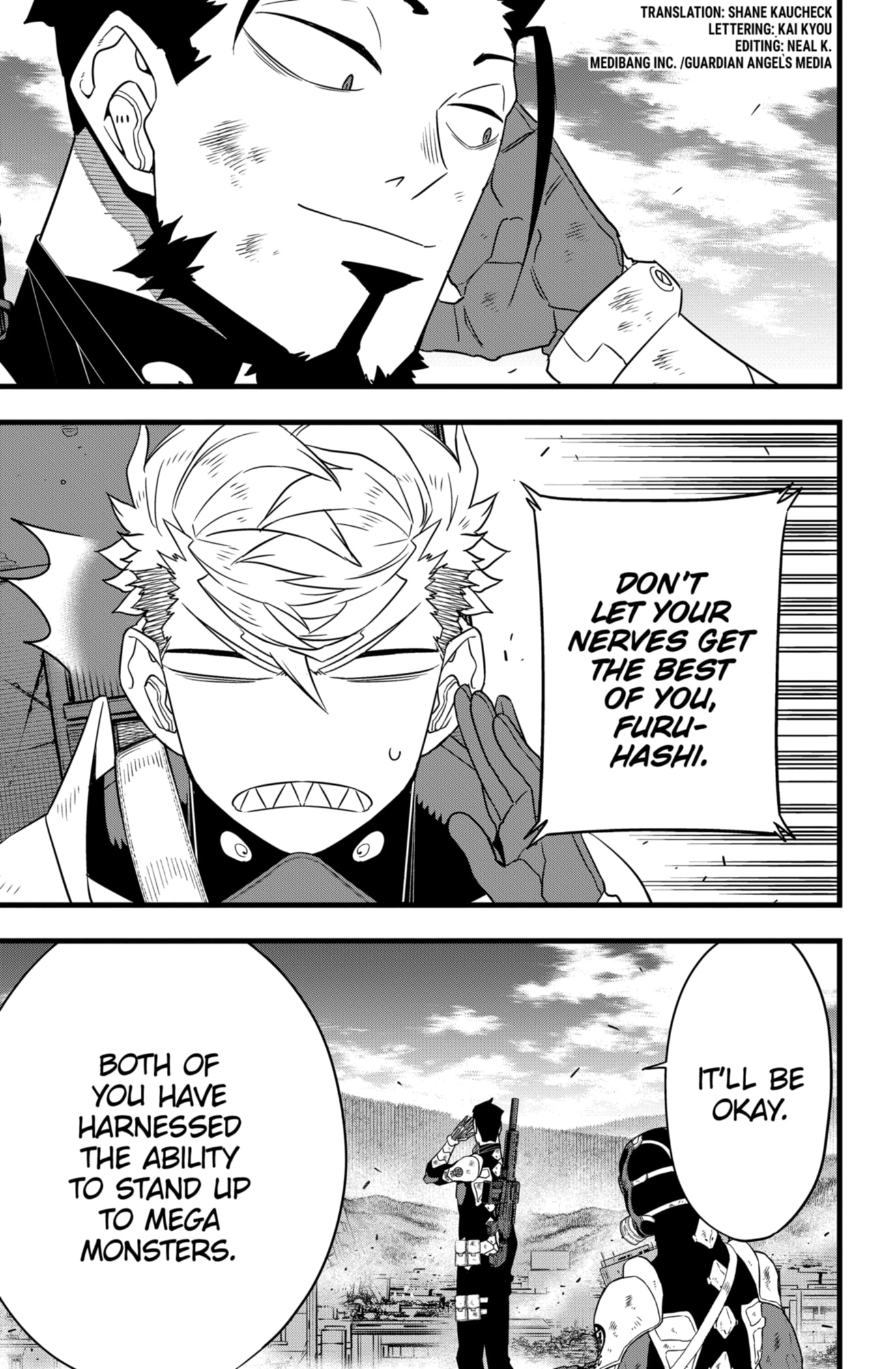 Read Kaiju No.8 ENGLISH Manga Online