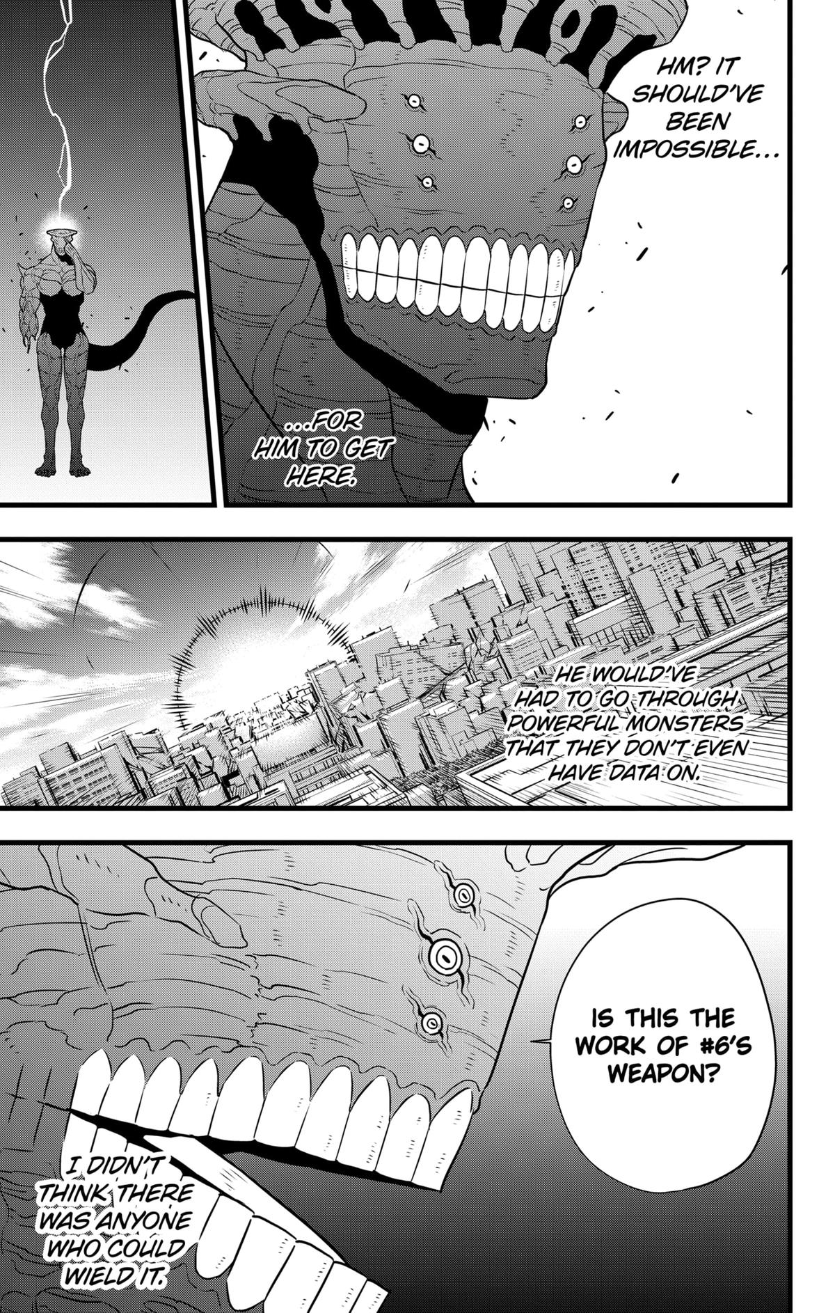Read Kaiju No.8 ENGLISH Manga Online