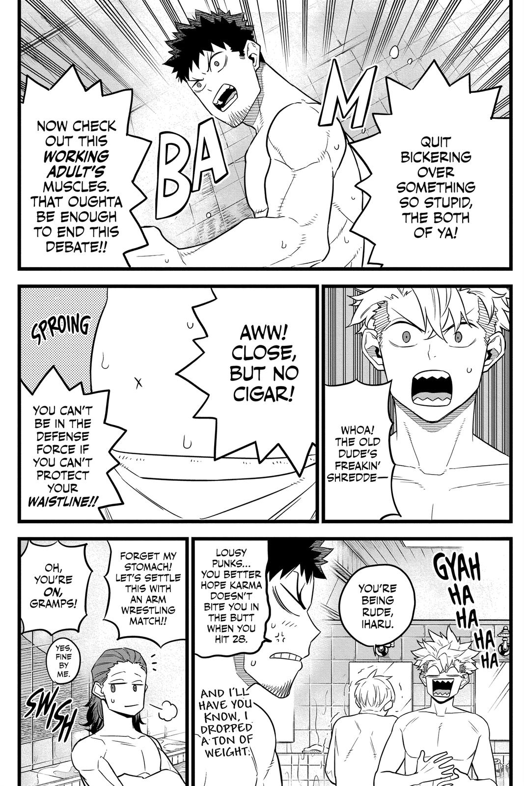 Read Kaiju No.8 ENGLISH Manga Online