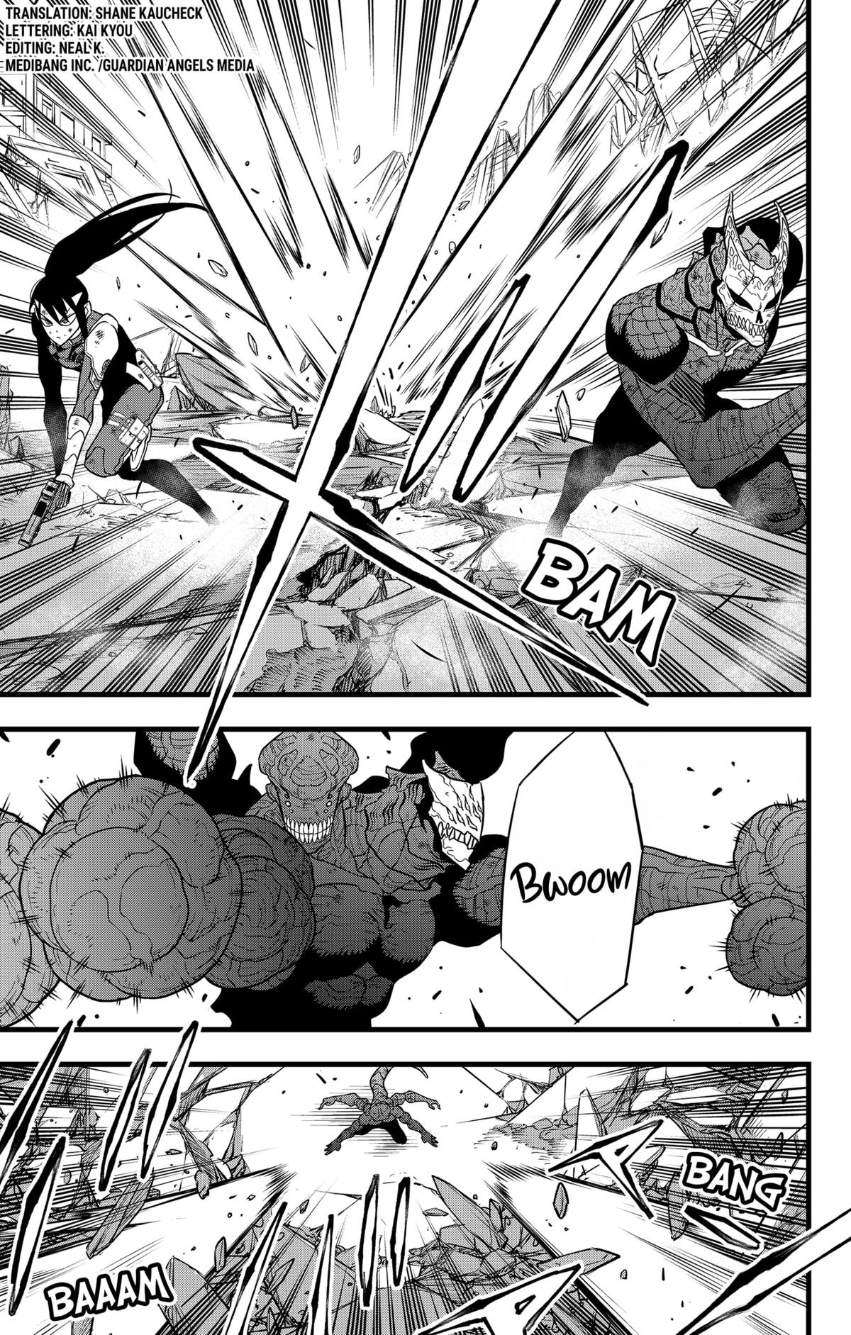 Read Kaiju No.8 ENGLISH Manga Online